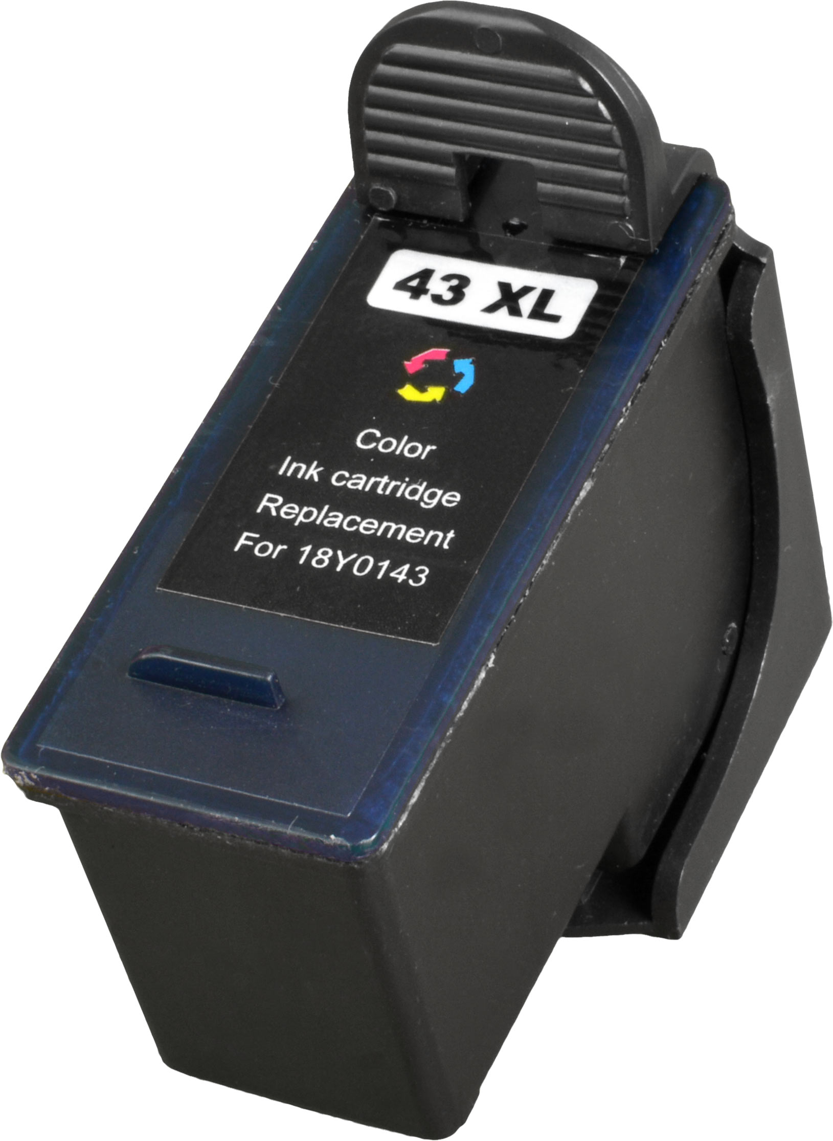 Ampertec Tinte für Lexmark 18YX143E  43XL  3-farbig
