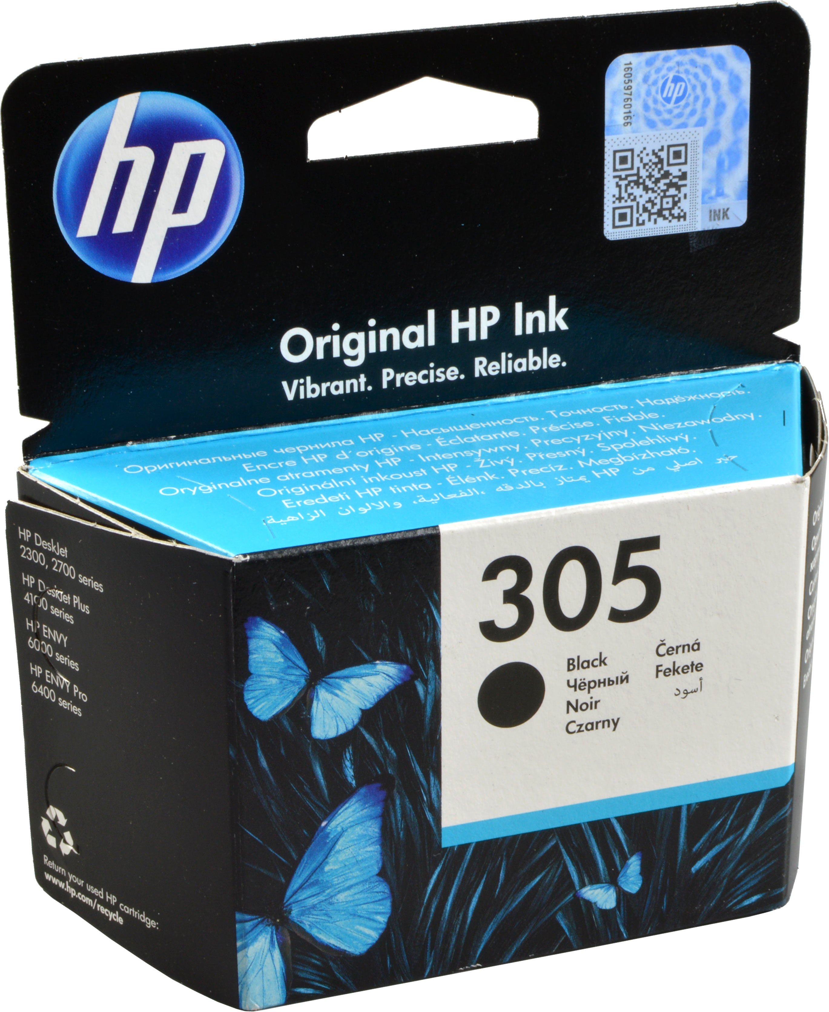 HP Tinte 3YM61AE  305  schwarz