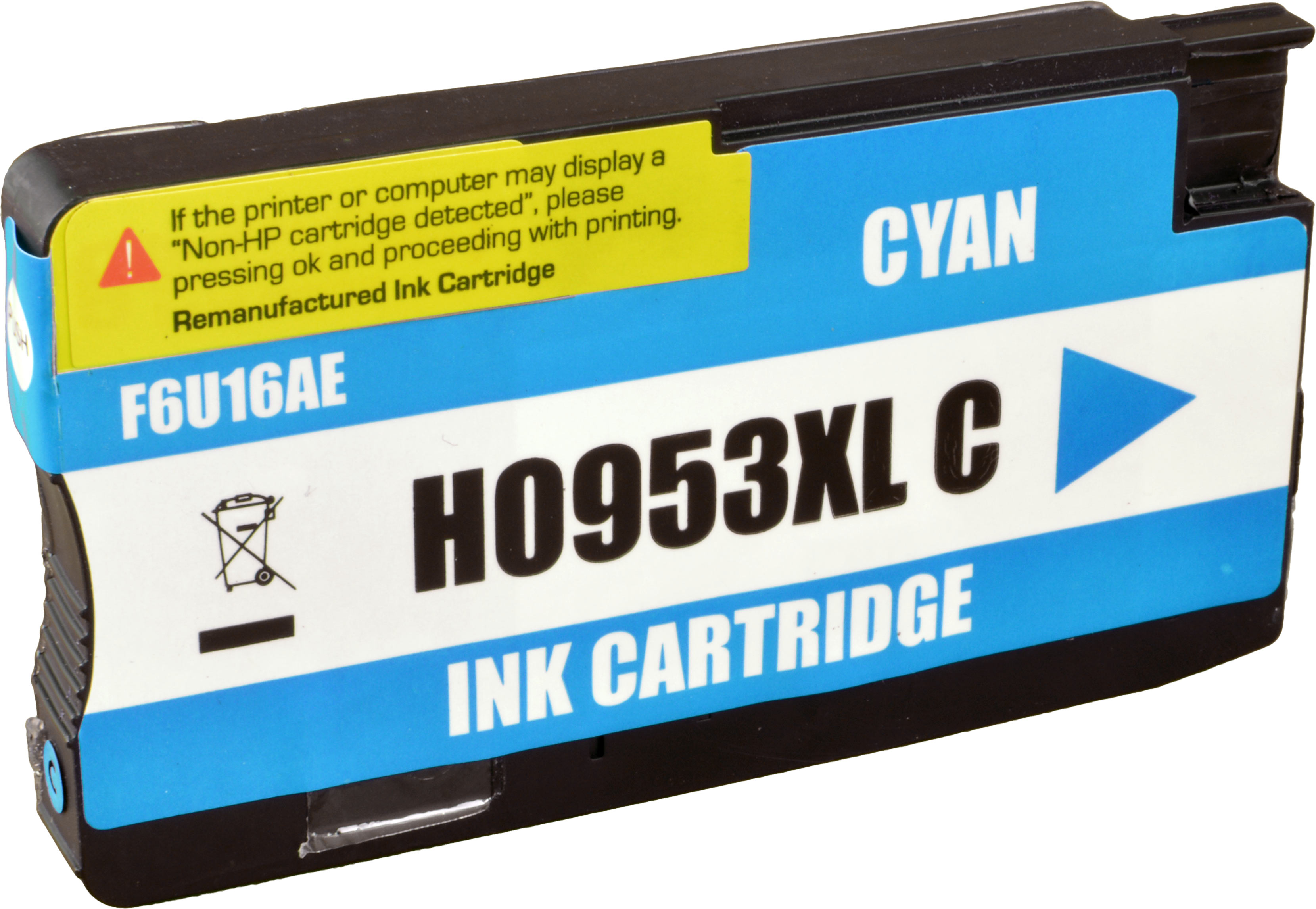 Ampertec Tinte für HP F6U16AE  953XL  cyan
