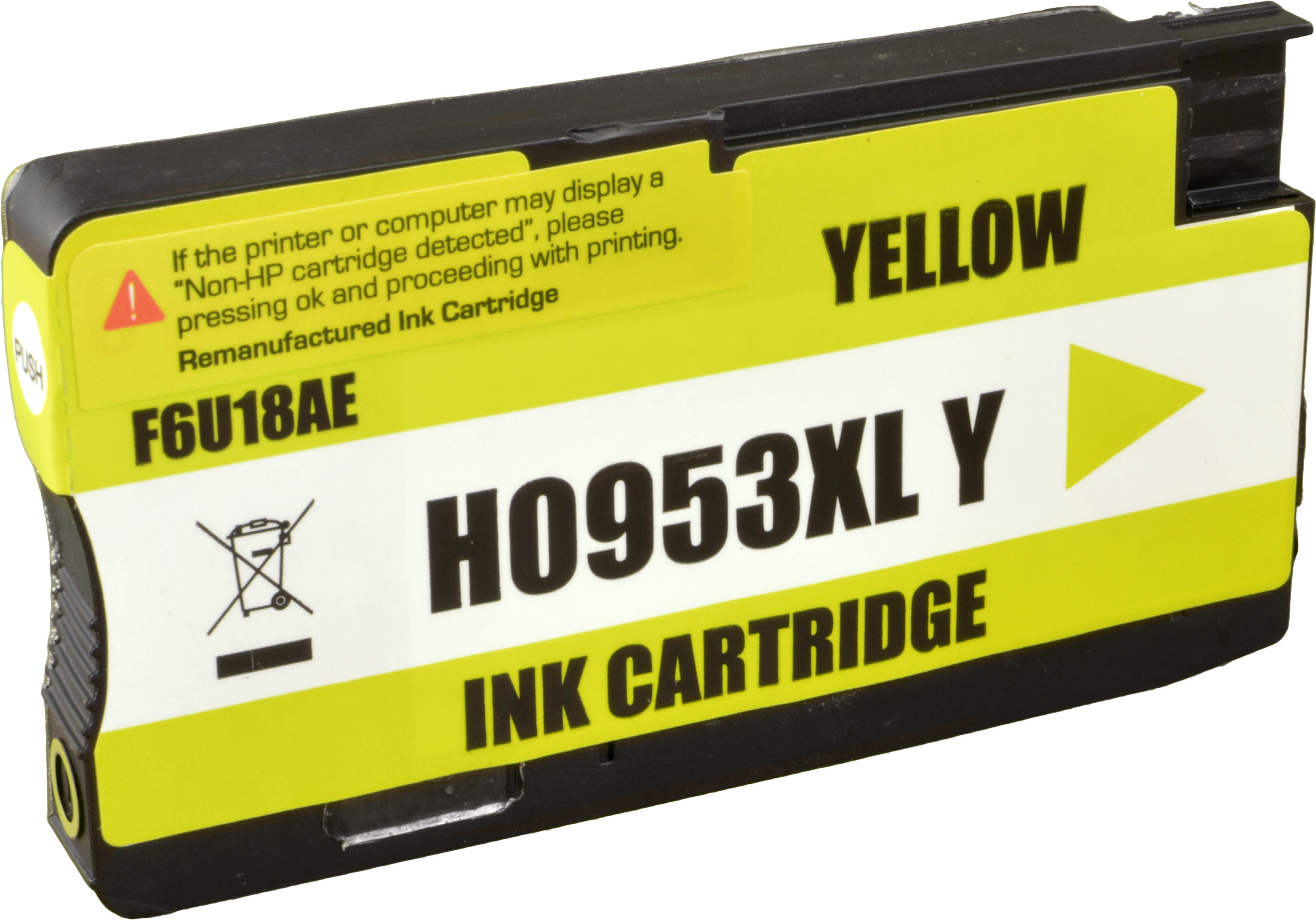 Ampertec Tinte für HP F6U18AE  953XL  yellow