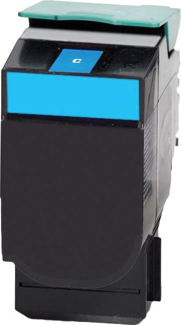 Recycling Toner für Lexmark 80C2HC0 802HC  cyan
