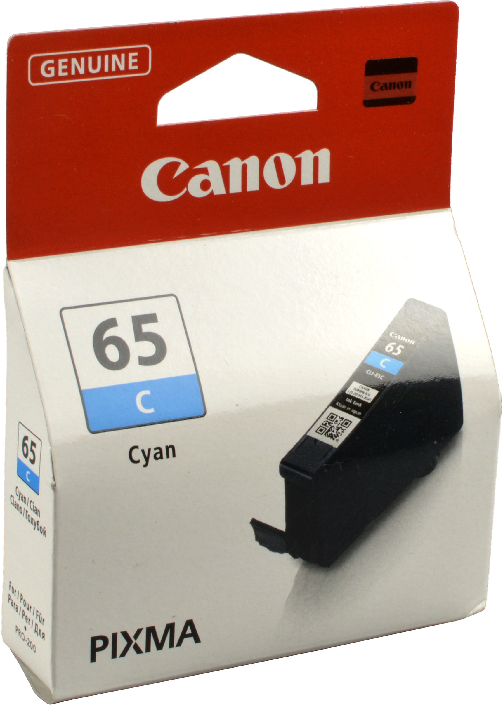 Canon Tinte 4216C001  CLI-65C  cyan