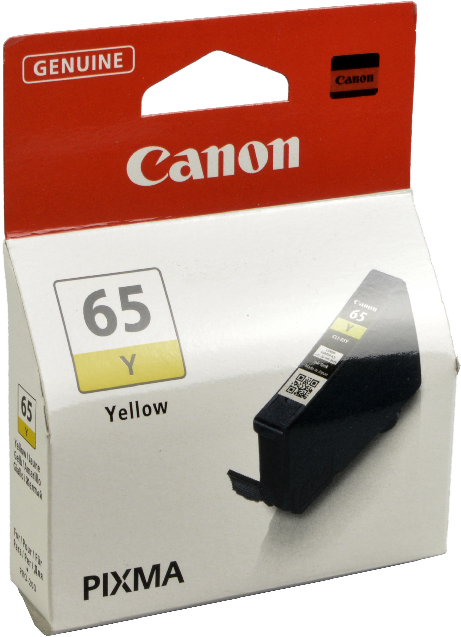 Canon Tinte 4218C001  CLI-65Y  yellow