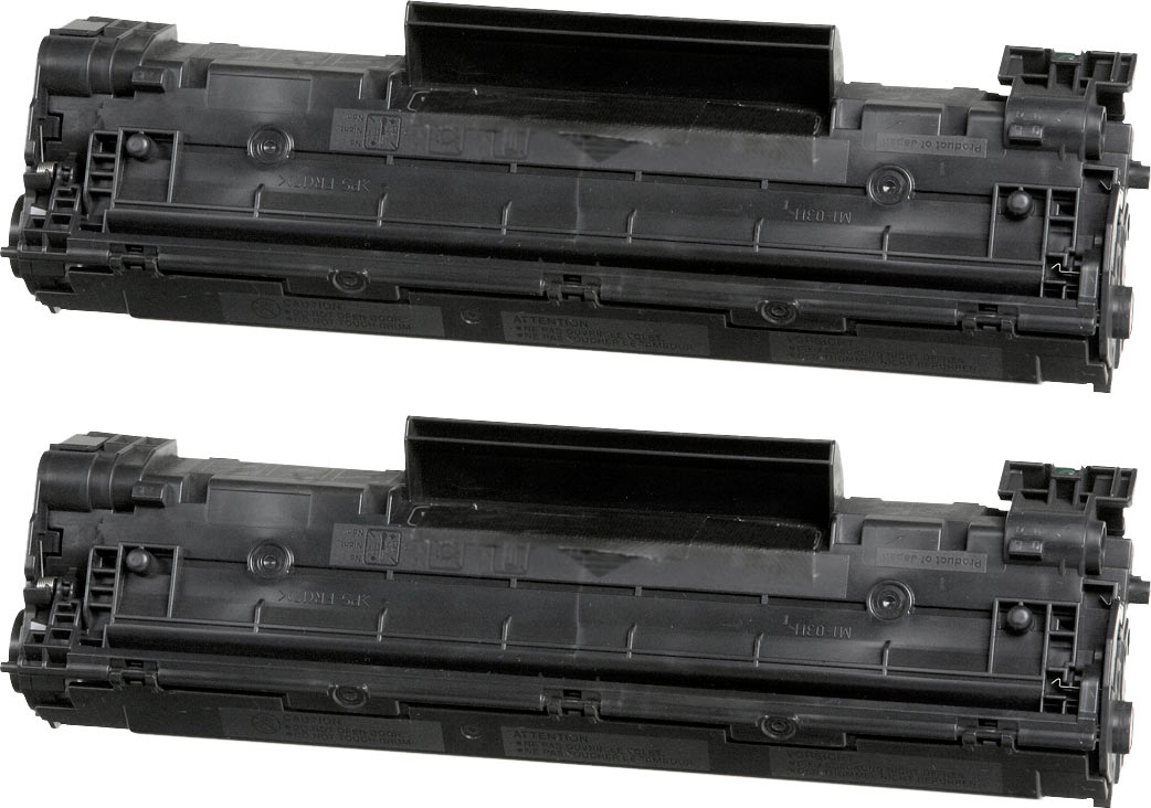 2 Ampertec Toner für HP CB435AD  35A  schwarz