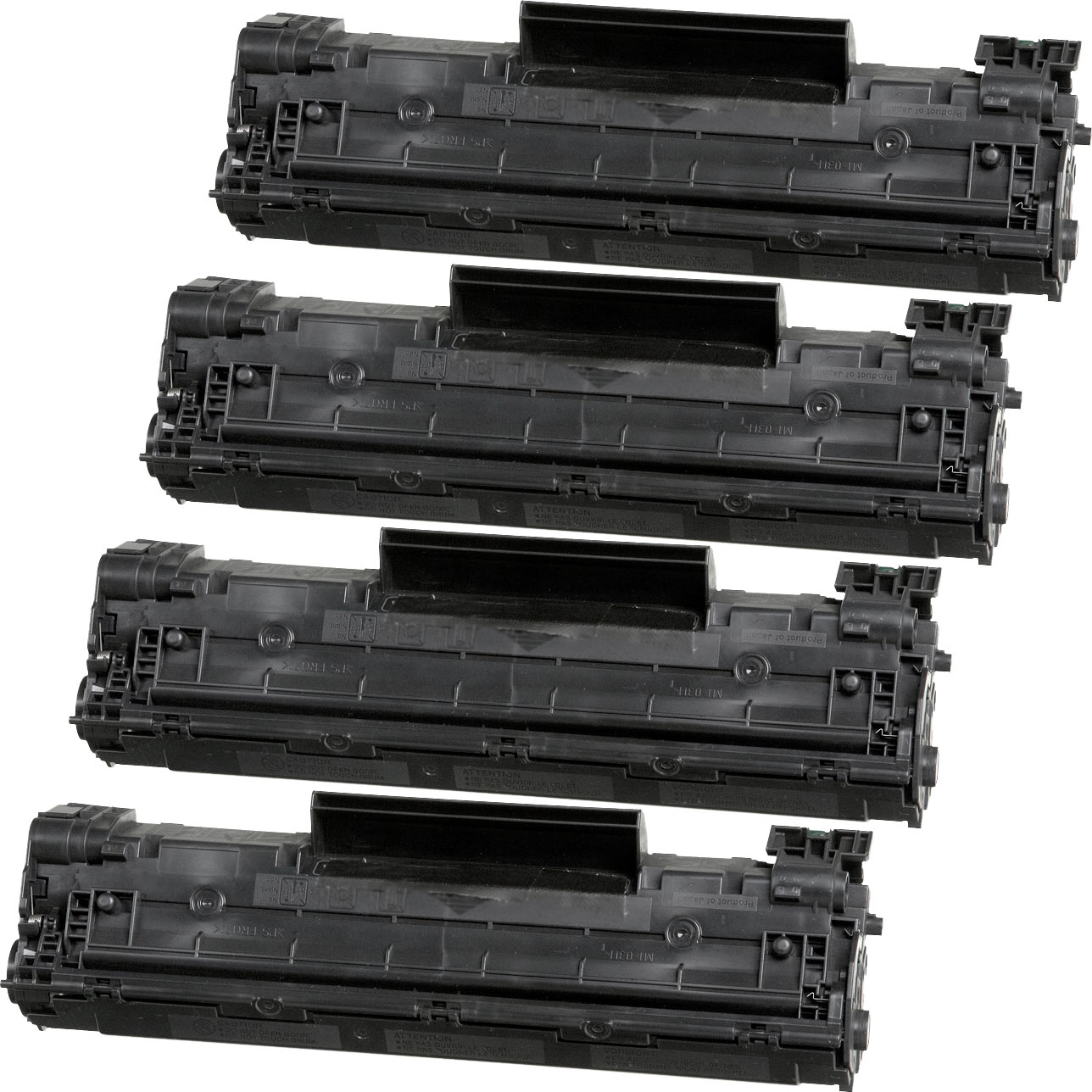 4 Ampertec Toner XL für HP CB435A  35A  schwarz