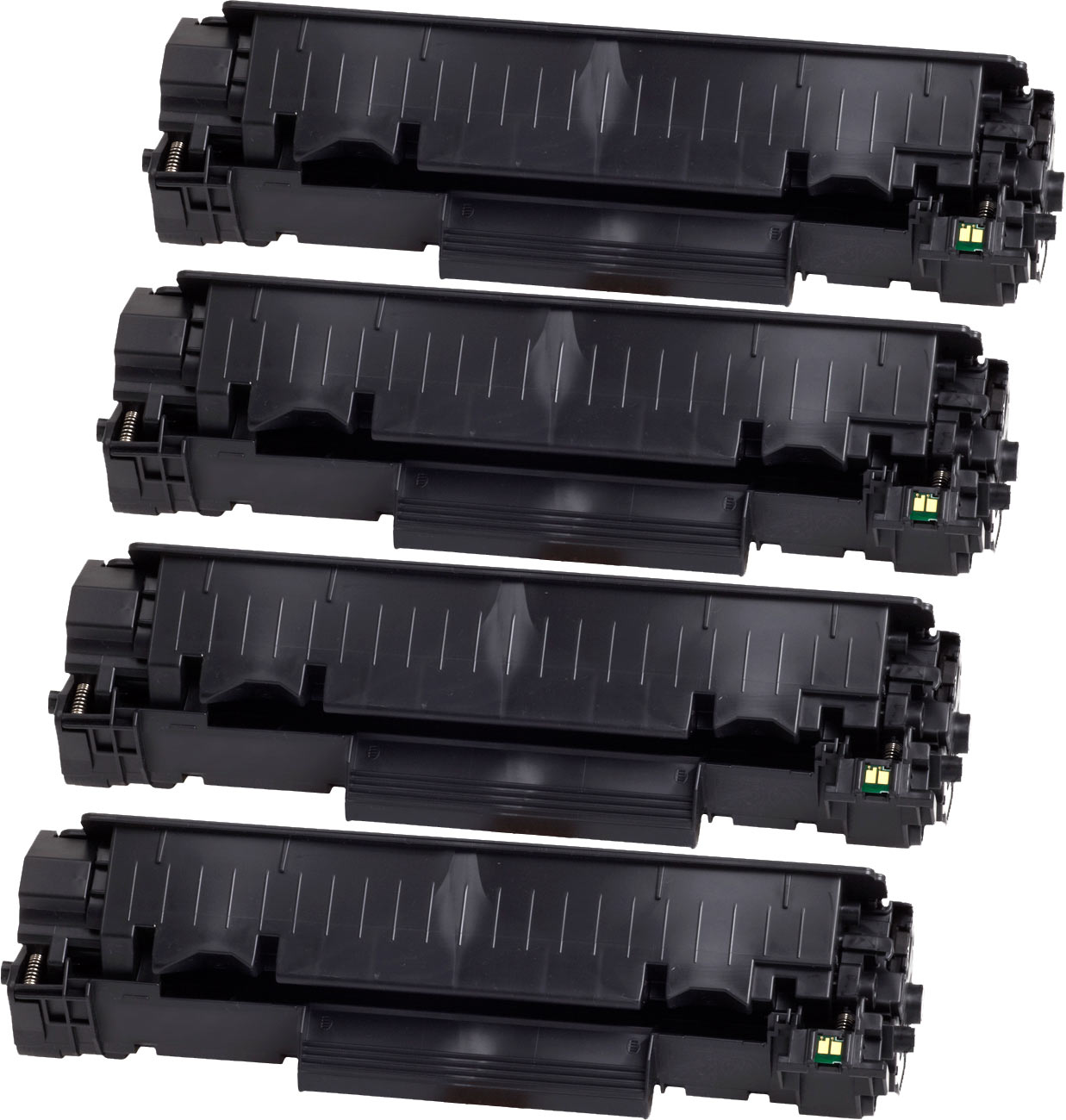 4 Ampertec Toner XL für HP CB436A  36A  schwarz