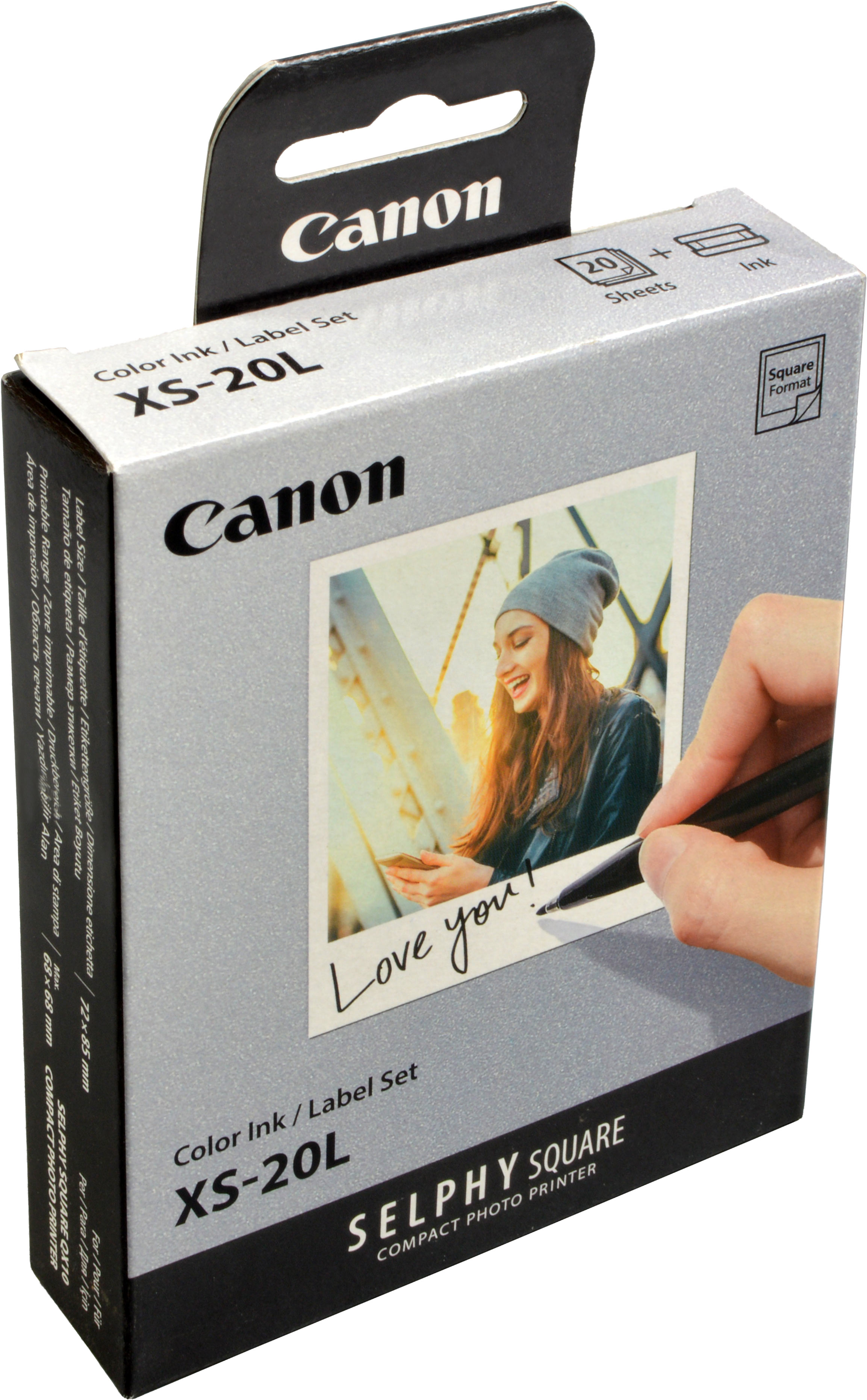 Canon Papier XS-20L  20 Blatt 7,2 x 8,5 cm incl. TTR  4119C002