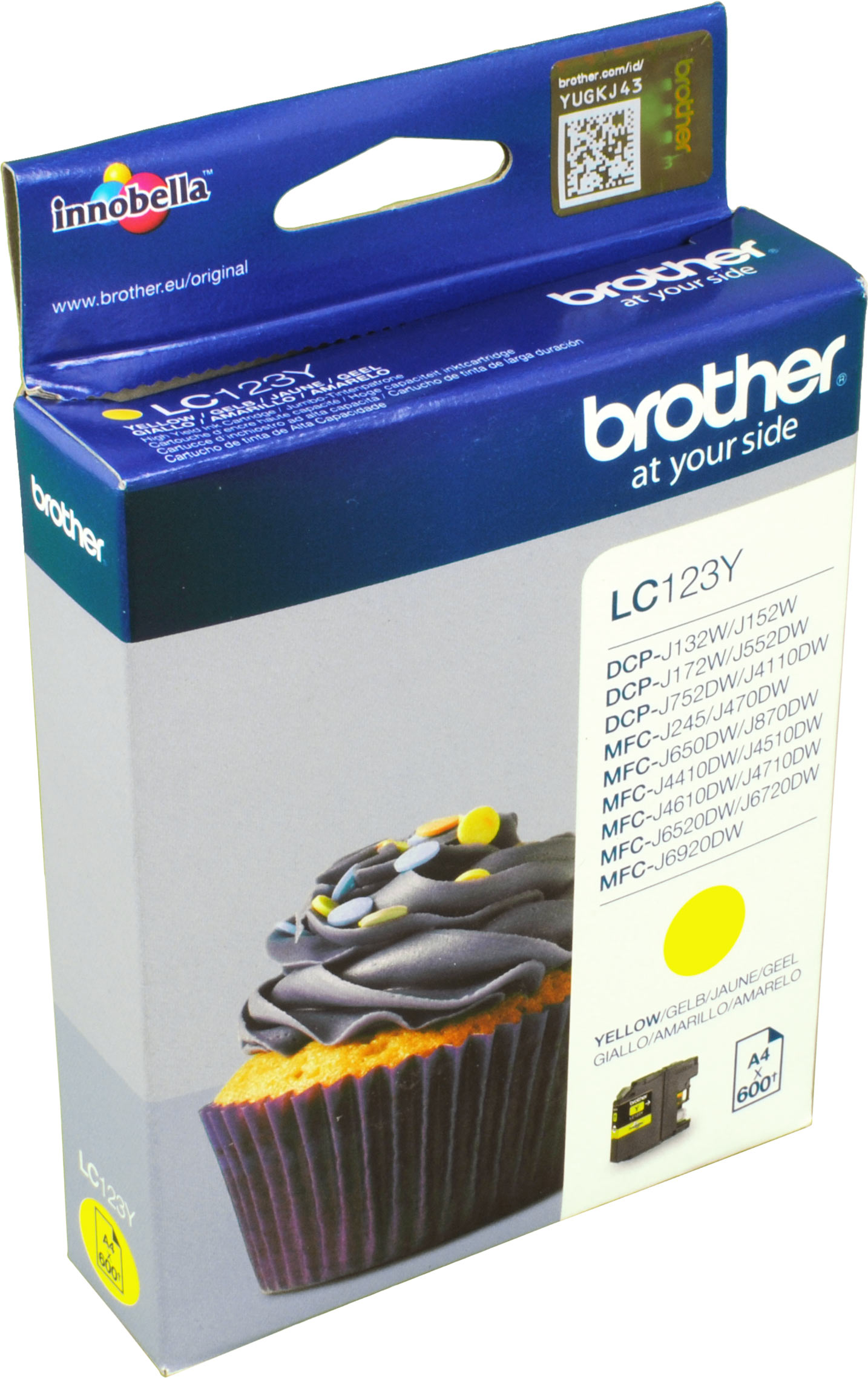 Brother Tinte LC-123Y  yellow