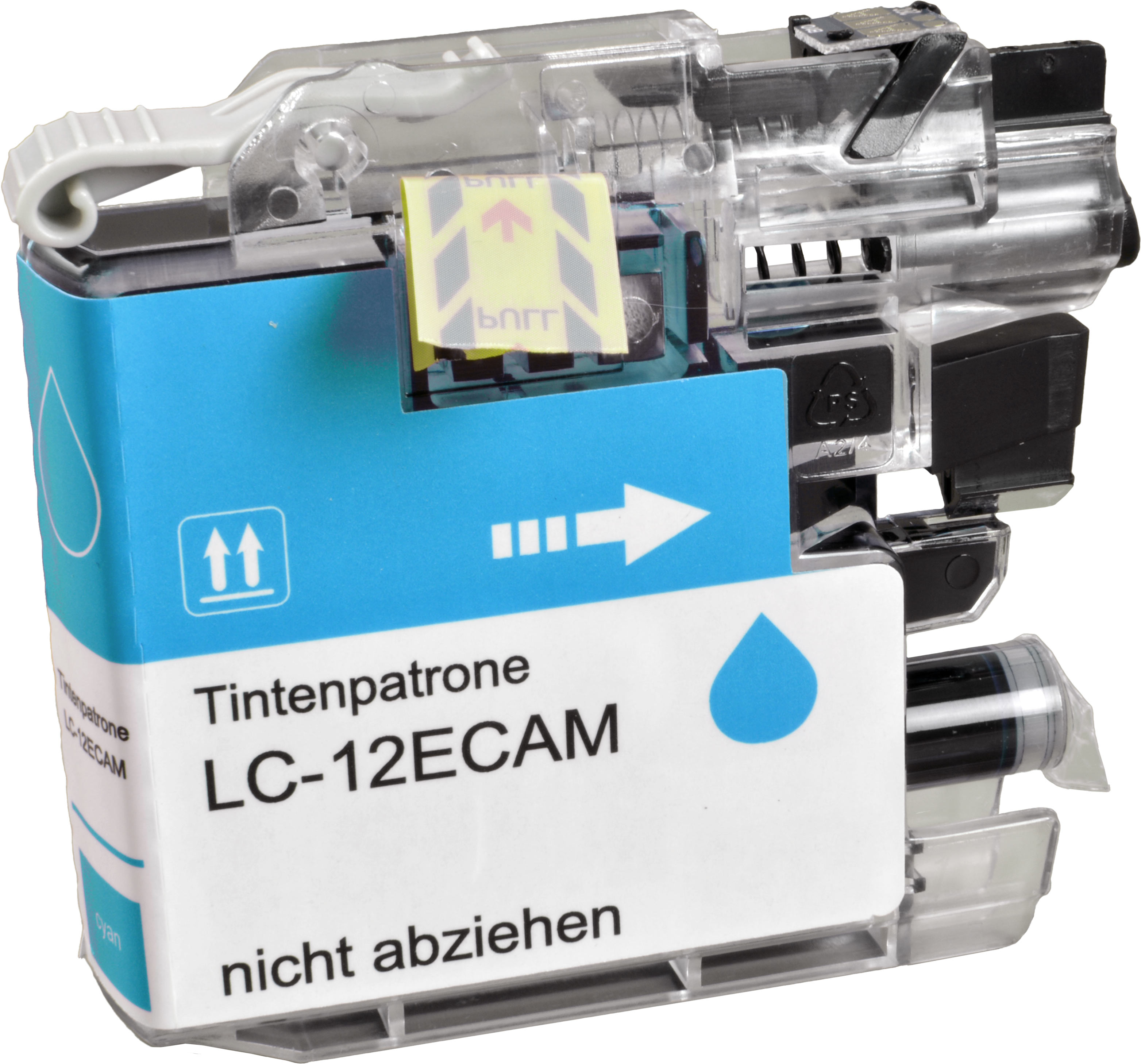 Ampertec Tinte kompatibel mit Brother LC-12EC  cyan