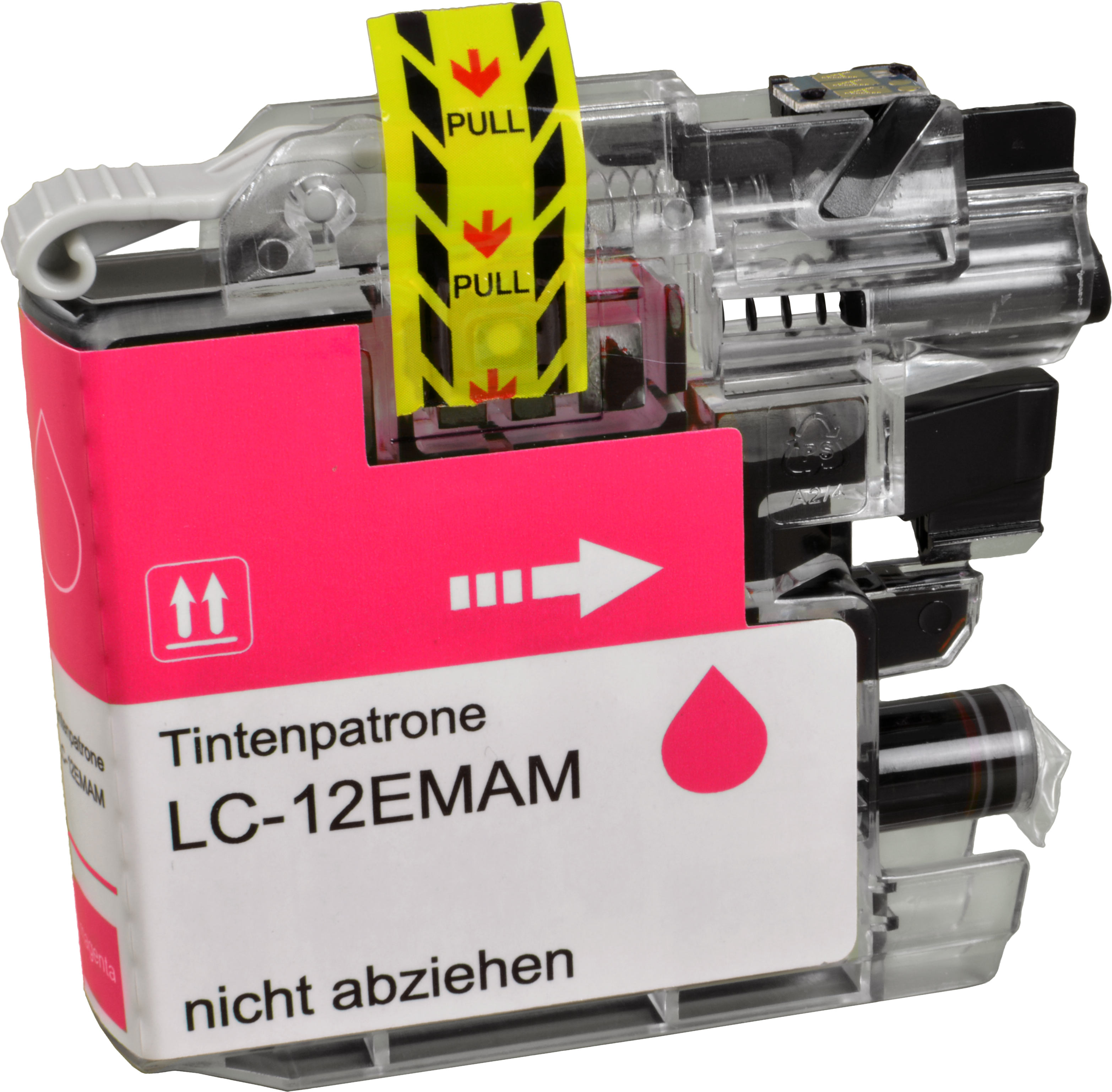 Ampertec Tinte kompatibel mit Brother LC-12EM  magenta