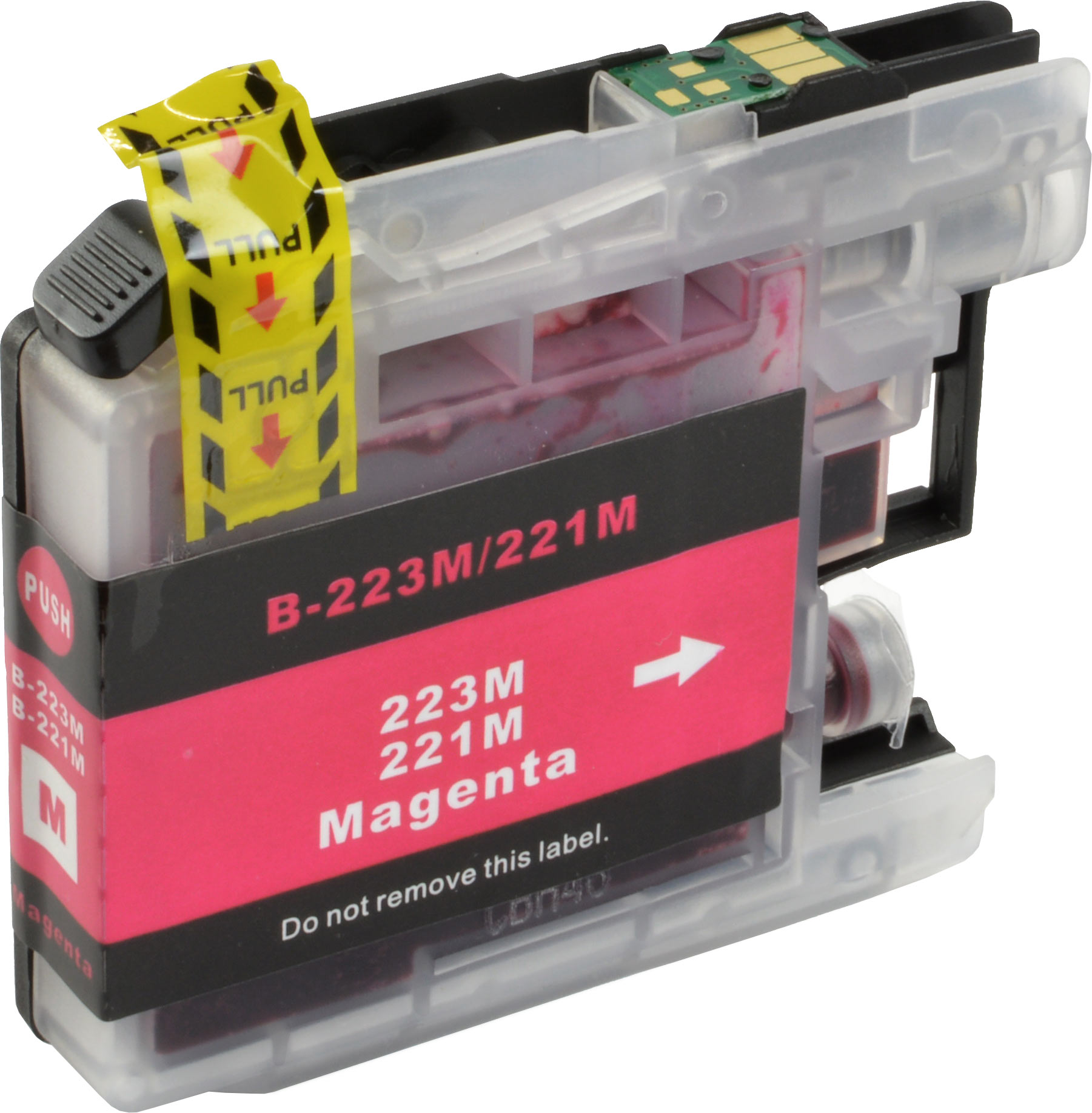 Ampertec Tinte kompatibel mit Brother LC-221M  magenta