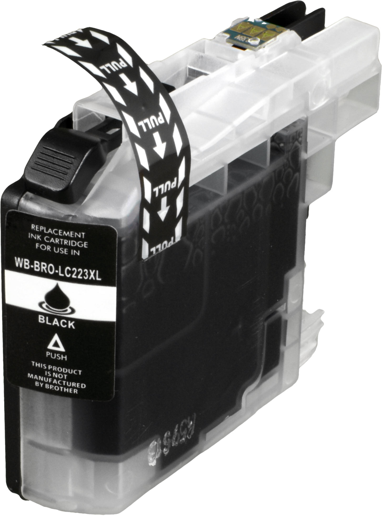 Ampertec Tinte kompatibel mit Brother LC-223BK  schwarz