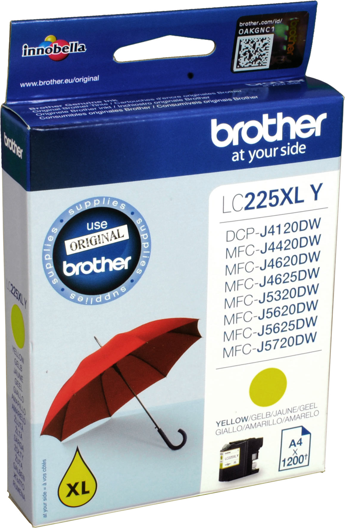 Brother Tinte LC-225XLY  yellow