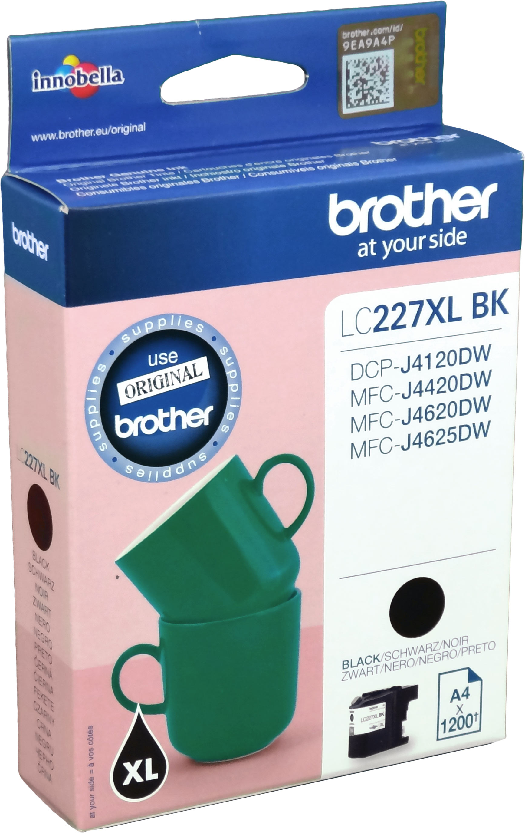 Brother Tinte LC-227XLBK  schwarz