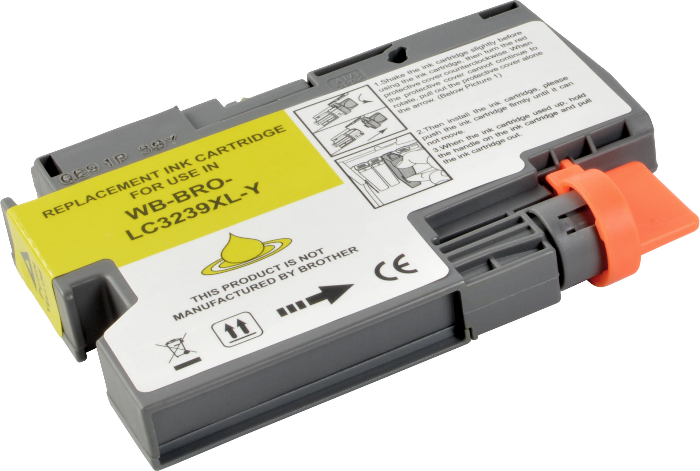 Ampertec Tinte kompatibel mit Brother LC-3239XLY  yellow