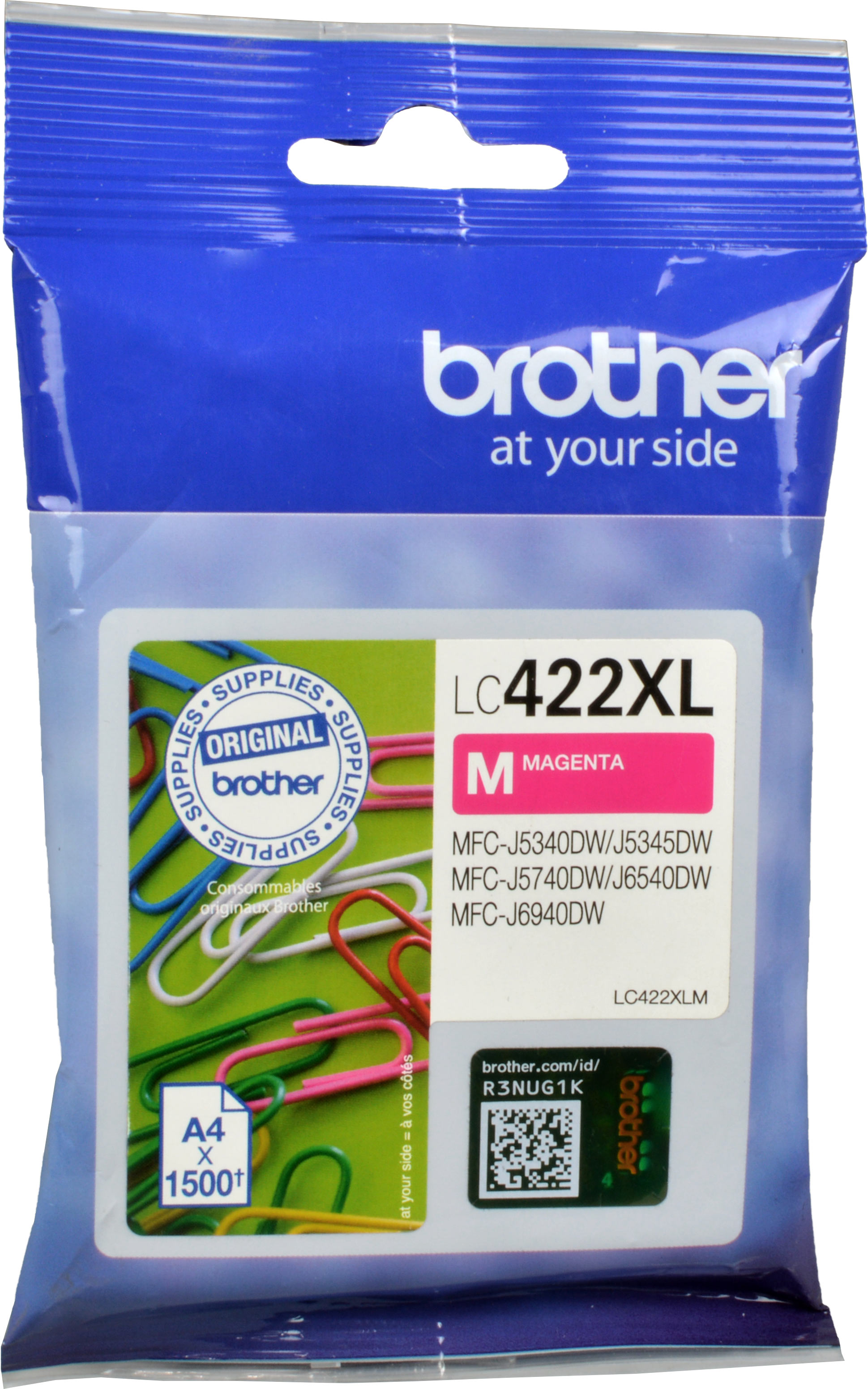 Brother Tinte LC-422XLM  magenta