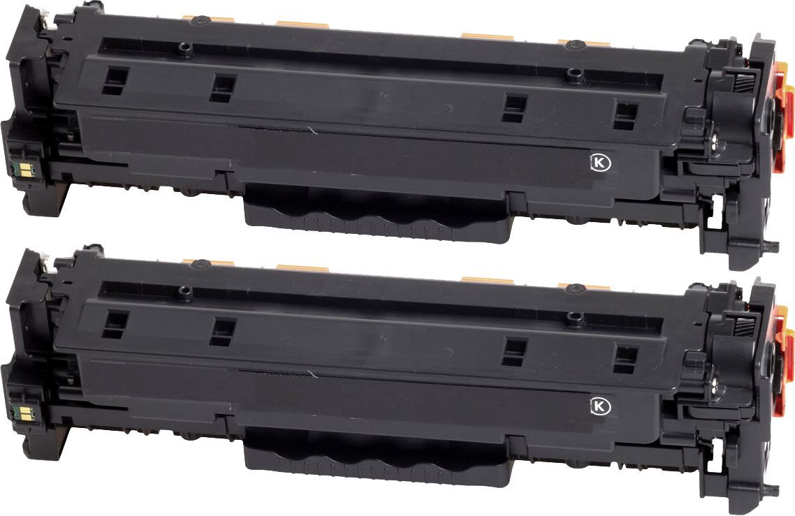 2 Ampertec Toner für HP CC530AD  304A  schwarz