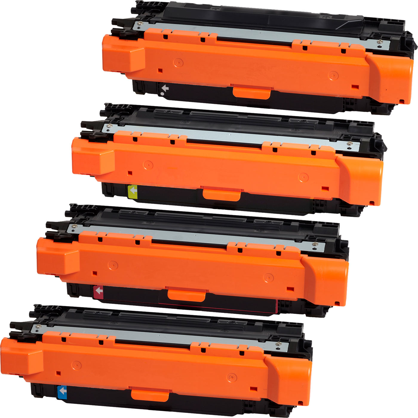 4 Ampertec Toner für HP CE250X+51A-53A  4-farbig