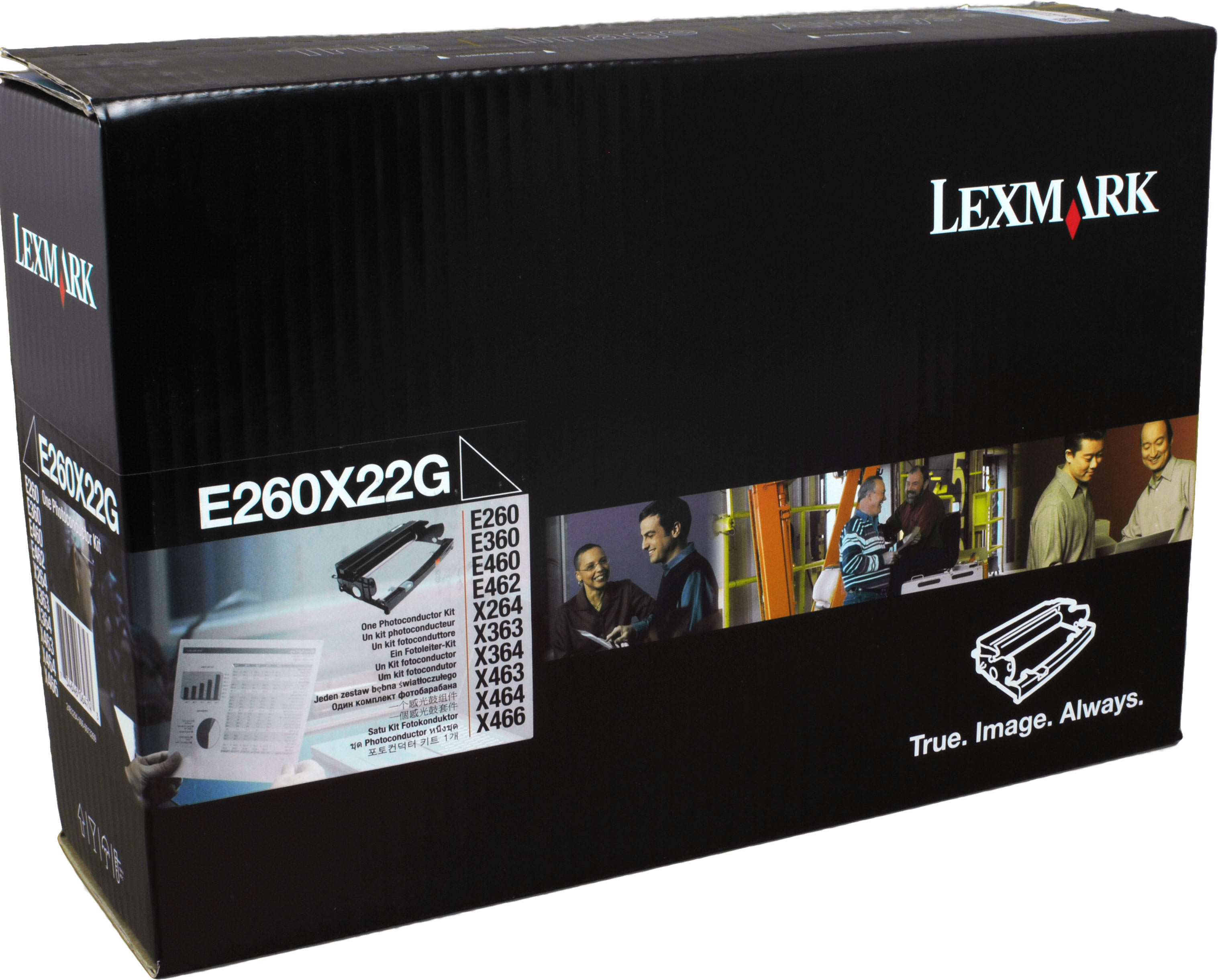 Lexmark Trommel E260X22G  schwarz