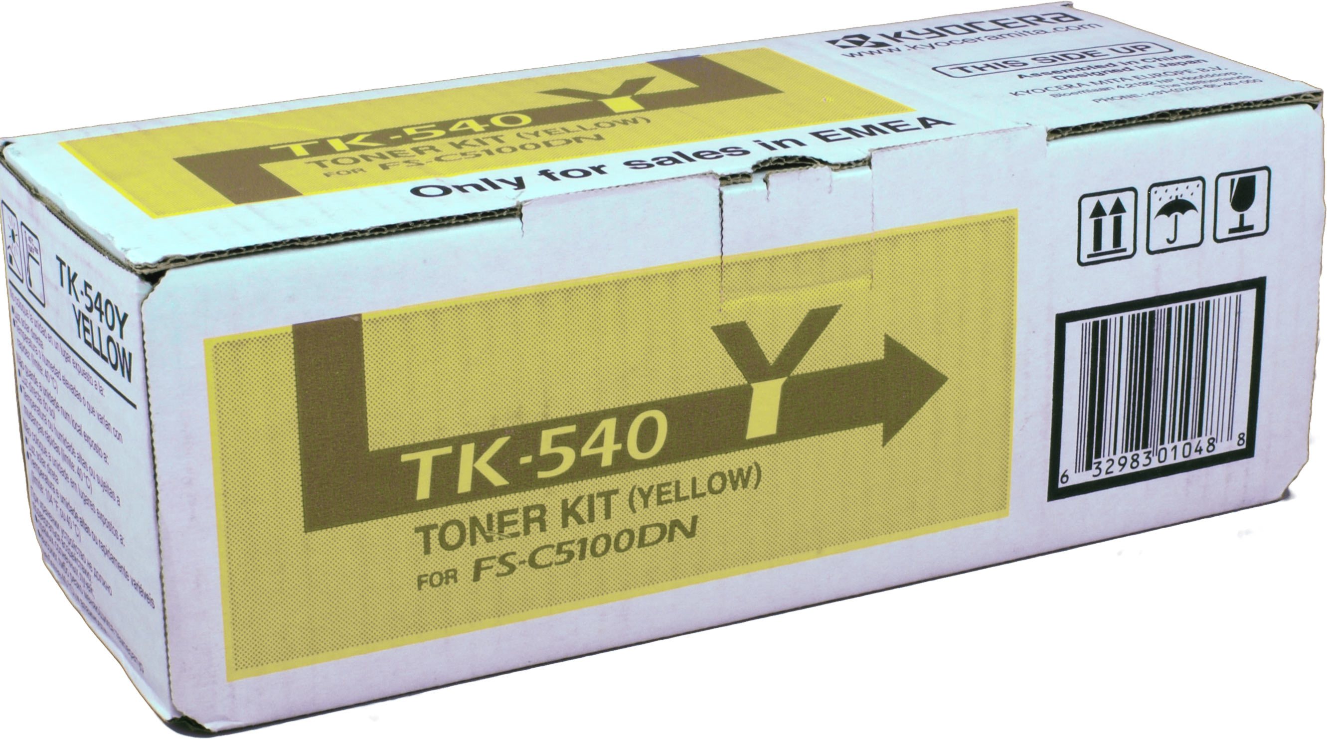 Kyocera Toner TK-540Y  1T02HLAEU0  yellow