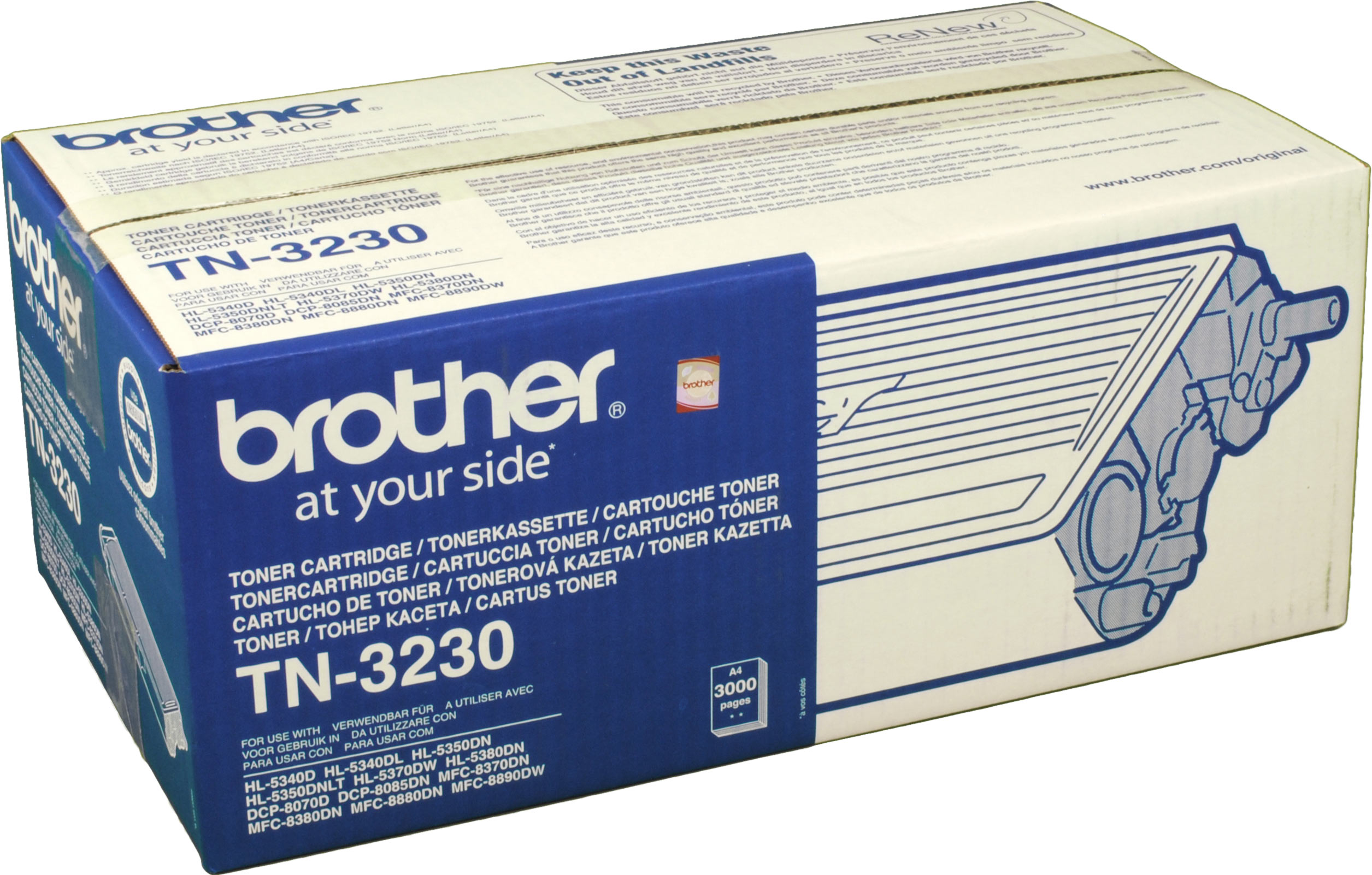 Brother Toner TN-3230  schwarz