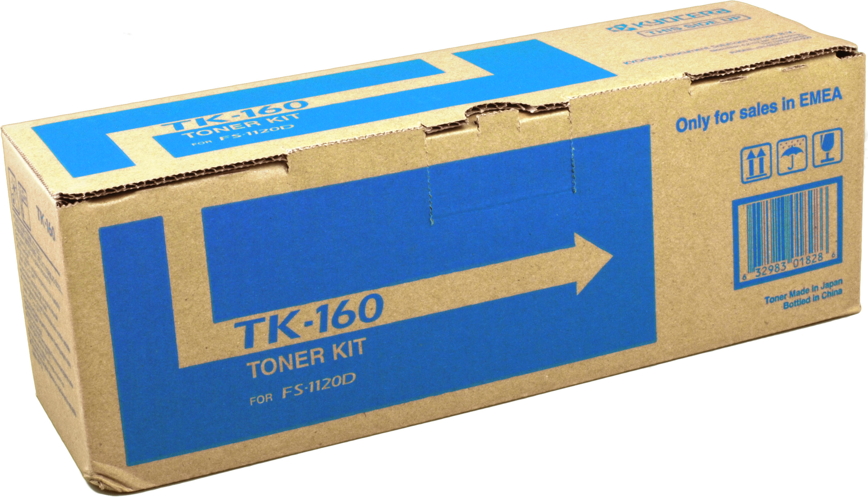 Kyocera Toner TK-160  1T02LY0NL0  schwarz