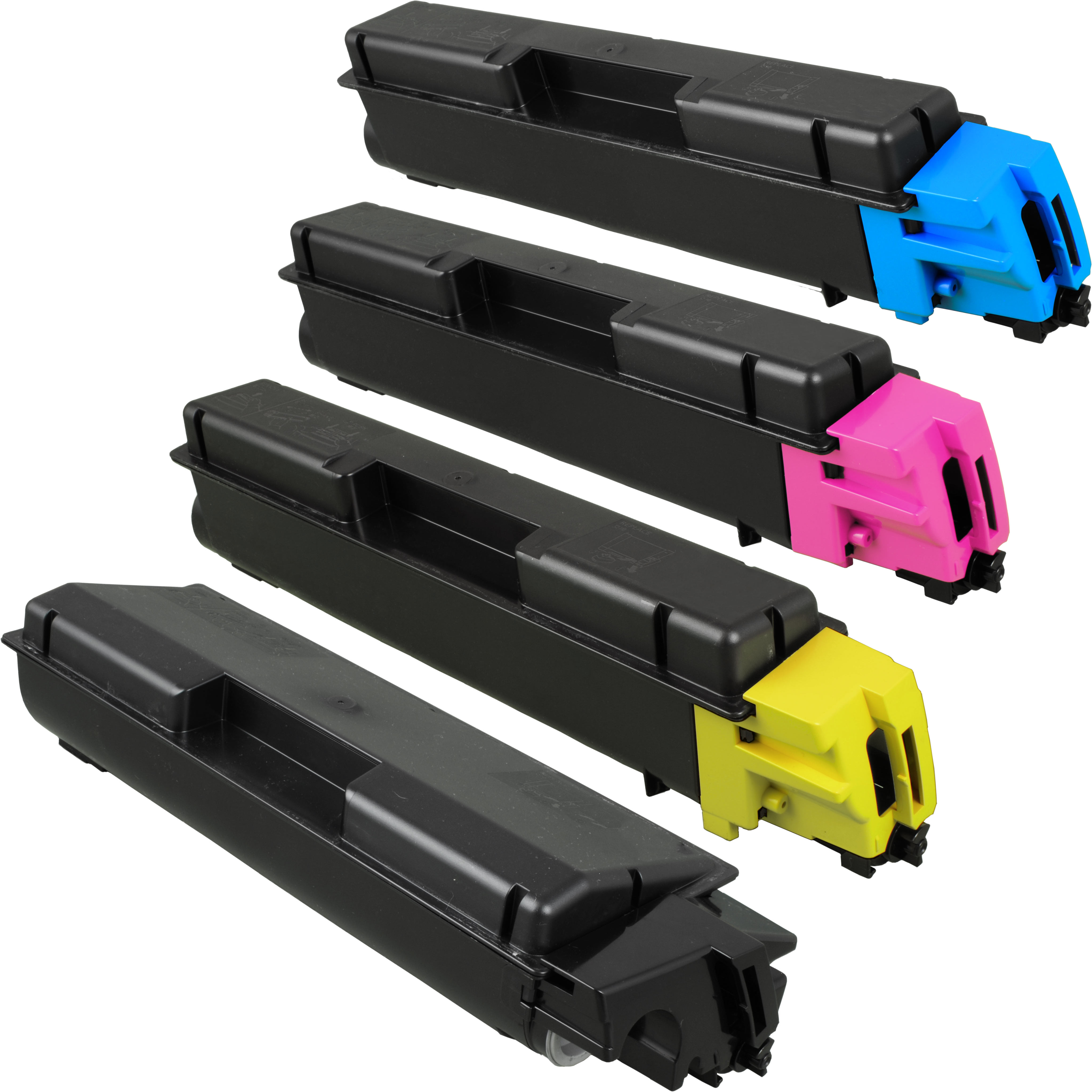 4 Ampertec Toner für Kyocera TK-590K C M Y  4-farbig