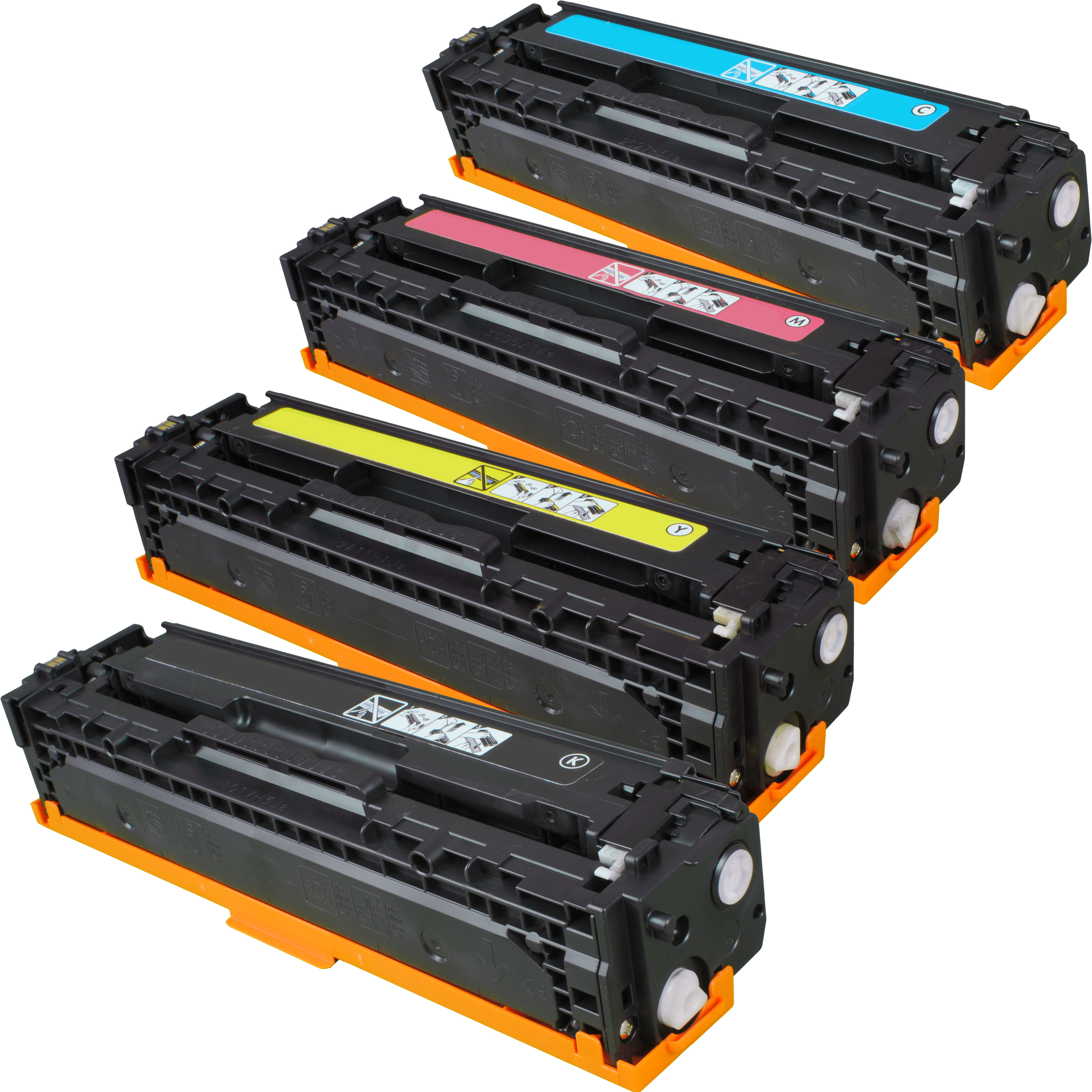 4 Ampertec Toner für HP CE320A-23A  4-farbig