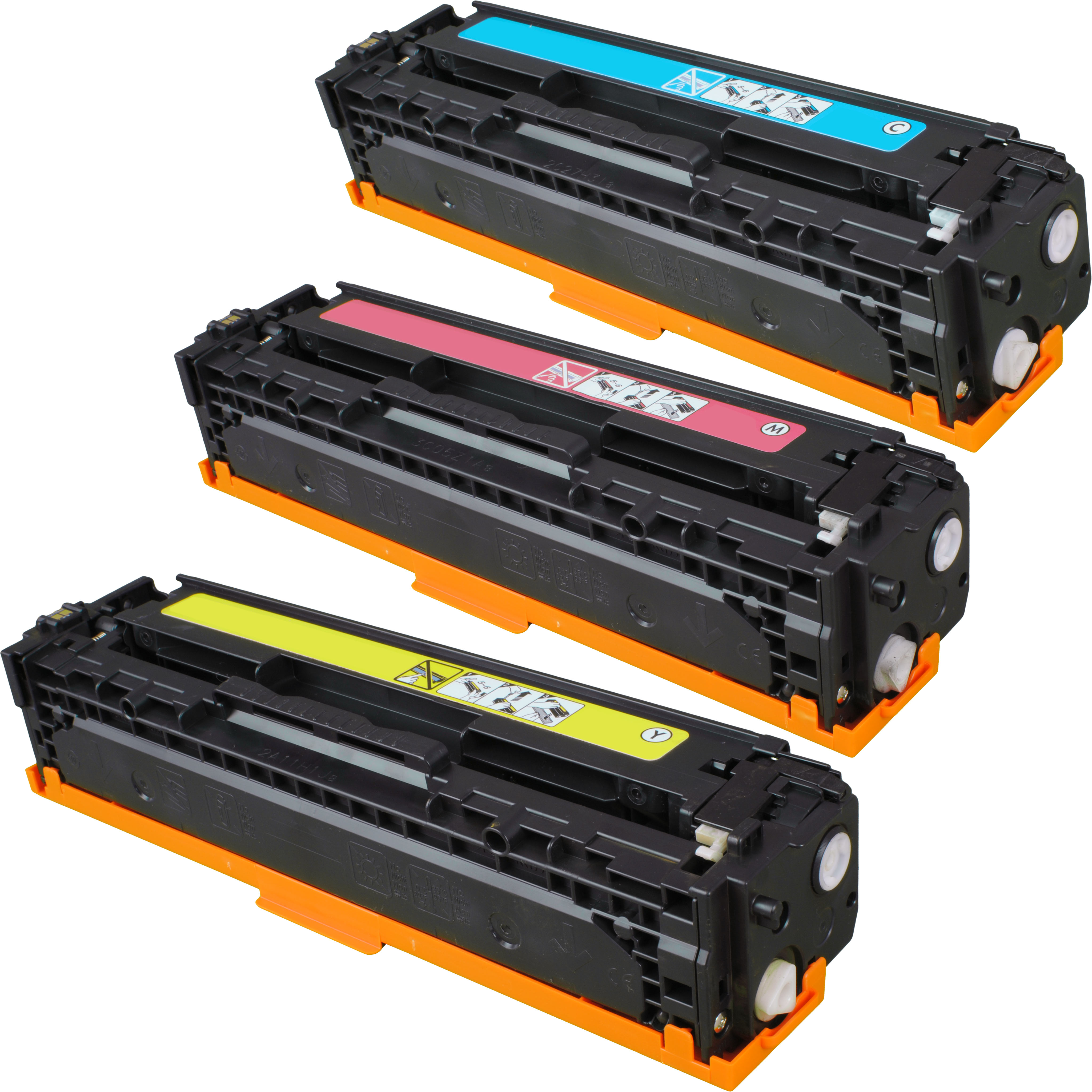 3 Ampertec Toner für HP CF371AM  3-farbig
