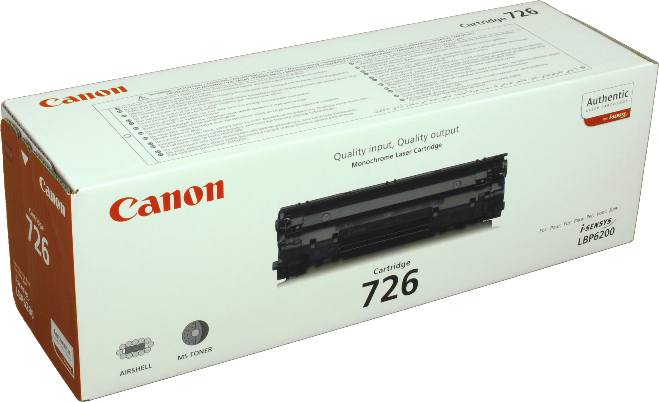Canon Toner 3483B002  726  schwarz
