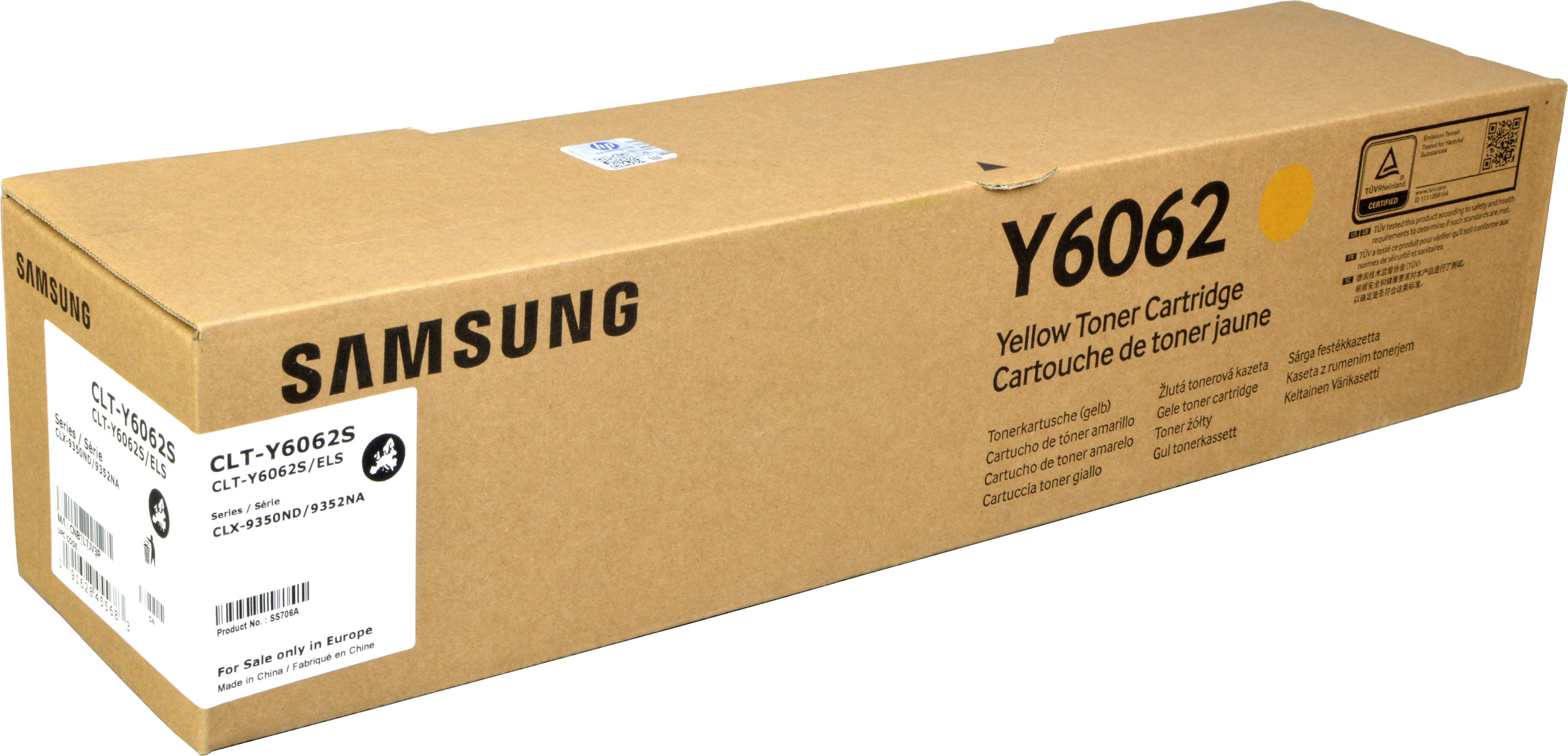 Samsung Toner CLT-Y6062S/ELS  SS706A  yellow