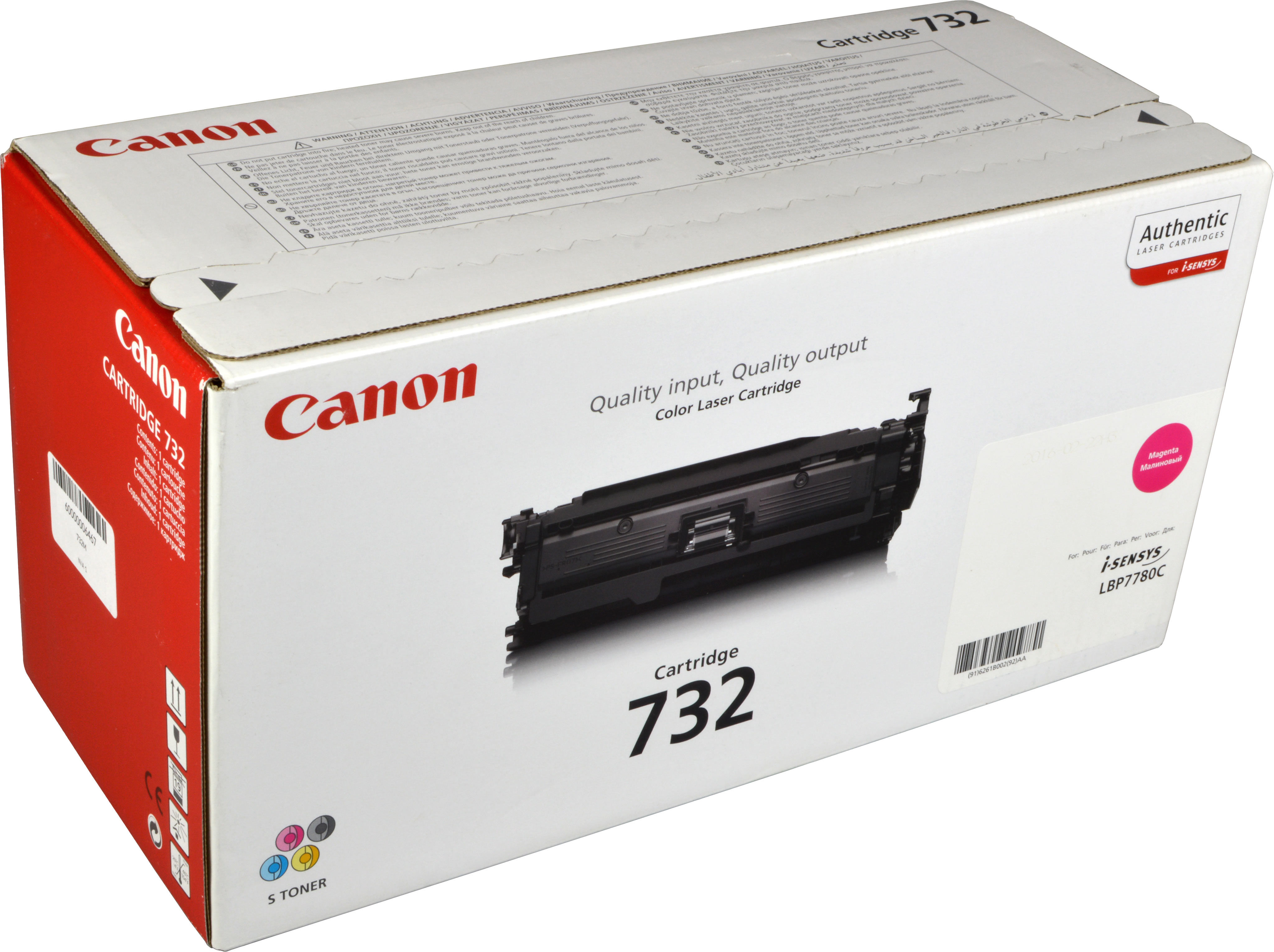 Canon Toner 6261B002  732  magenta