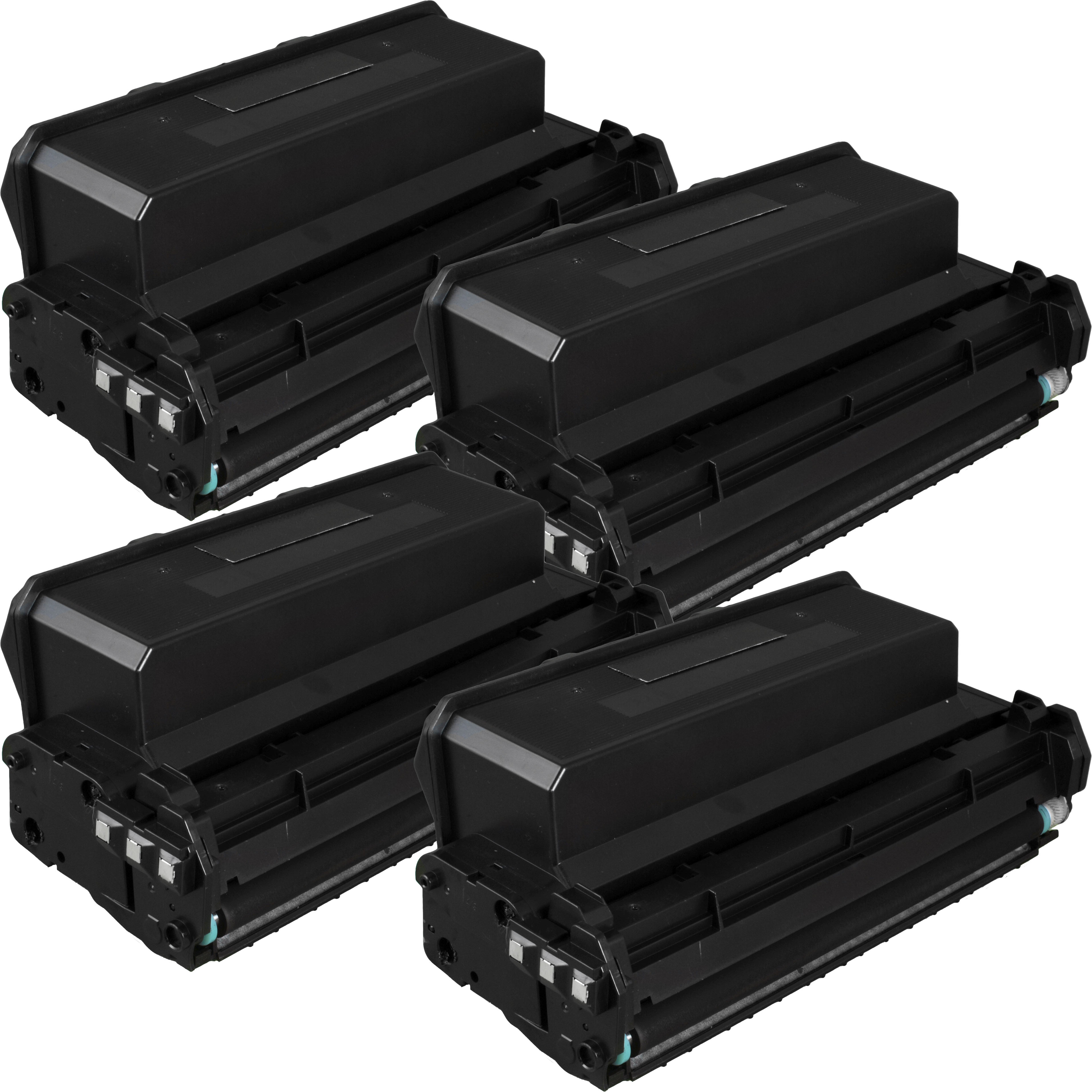 4 Ampertec Toner für Samsung MLT-D204S/ELS  schwarz