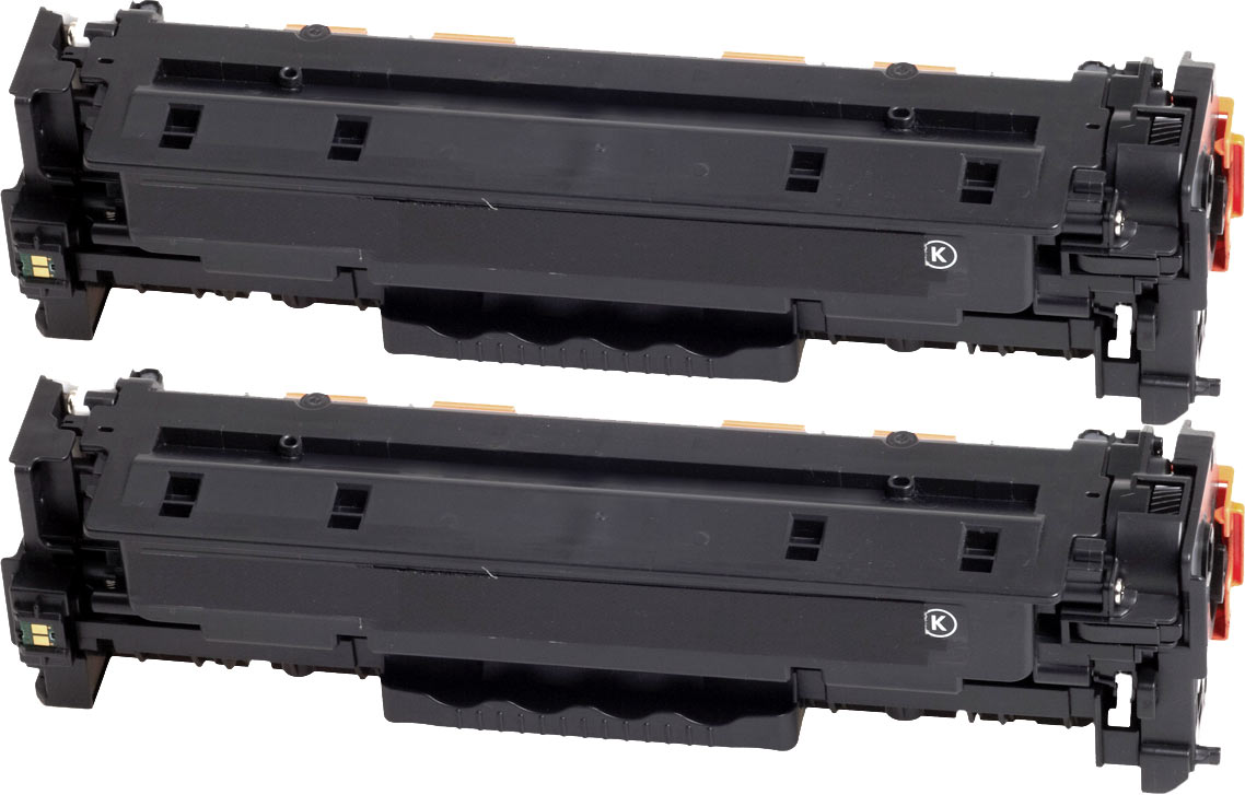2 Ampertec Toner für HP CF380XD  312X  schwarz