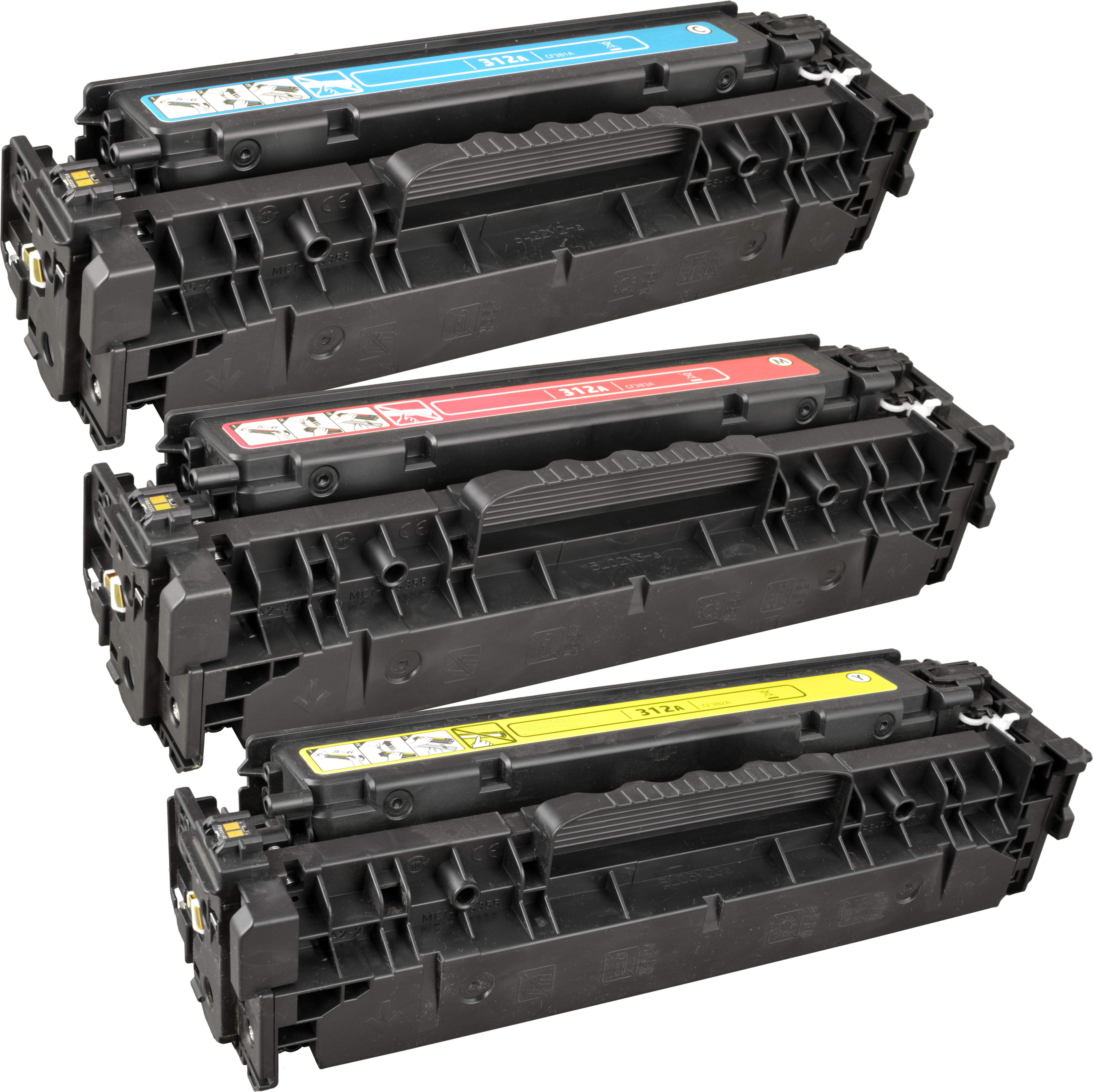 3 Ampertec Toner für HP CF440AM  3-farbig
