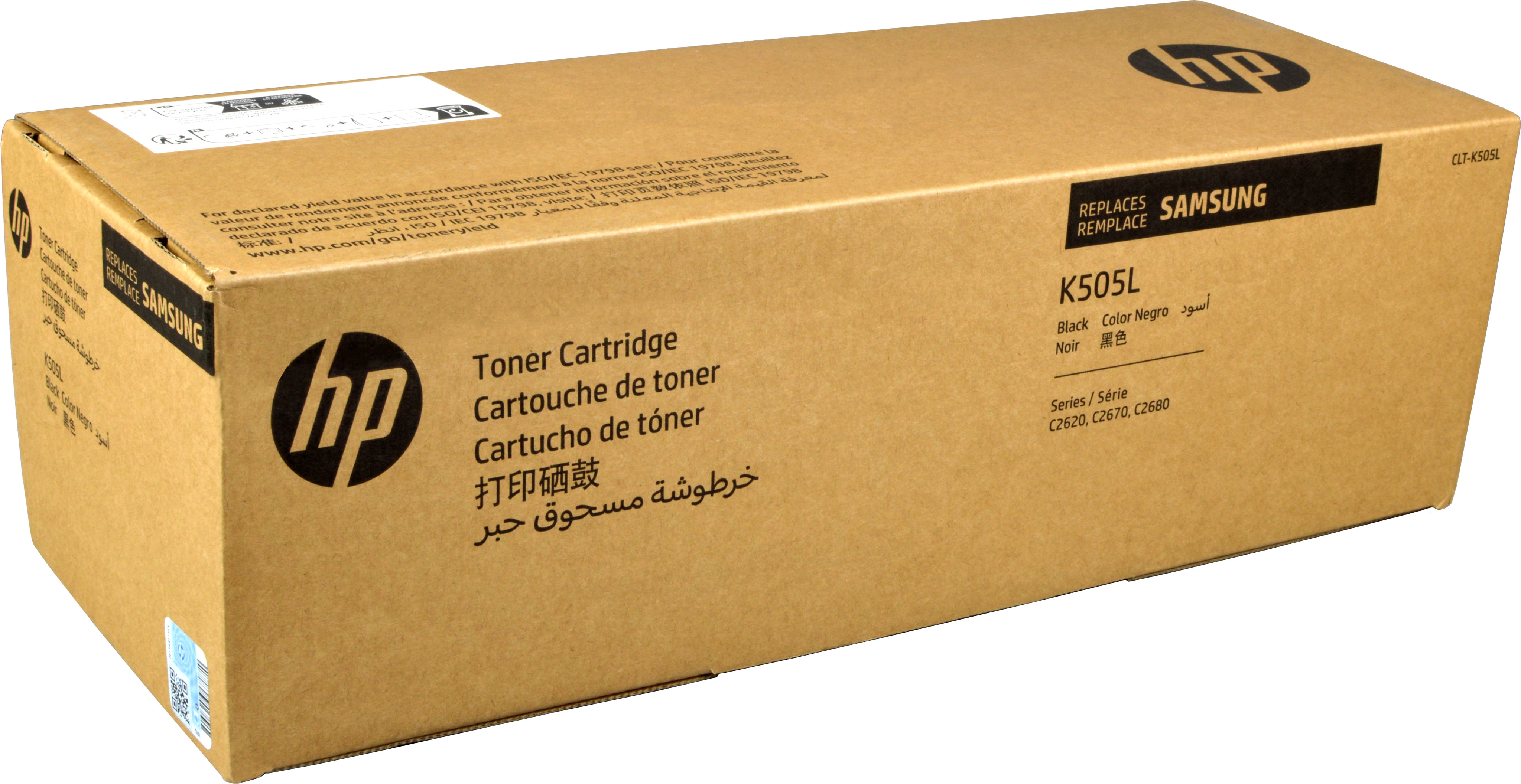 HP (Samsung) Toner CLT-K505L/ELS  SU168A  schwarz