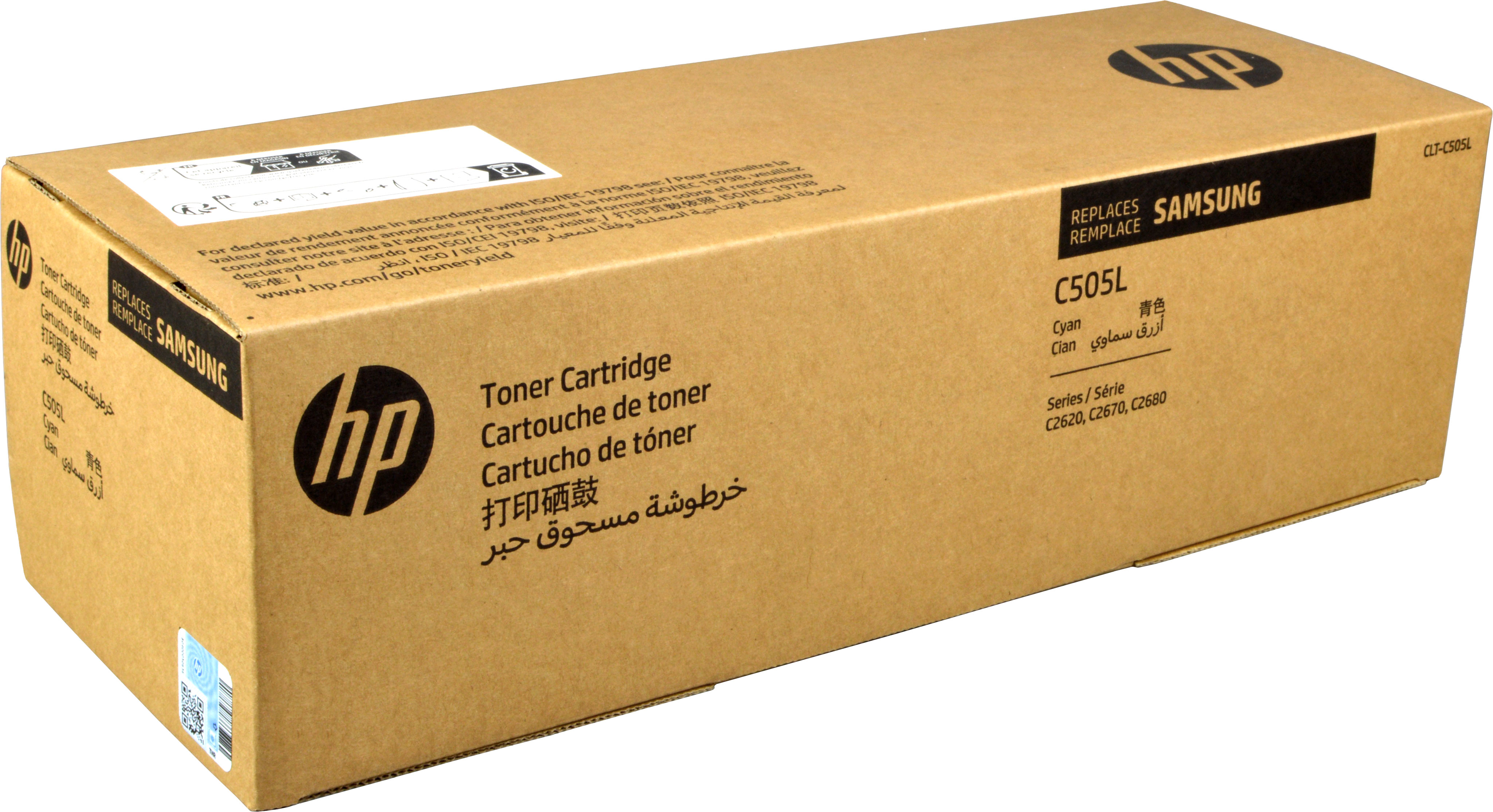 HP (Samsung) Toner CLT-C505L/ELS  SU035A  cyan