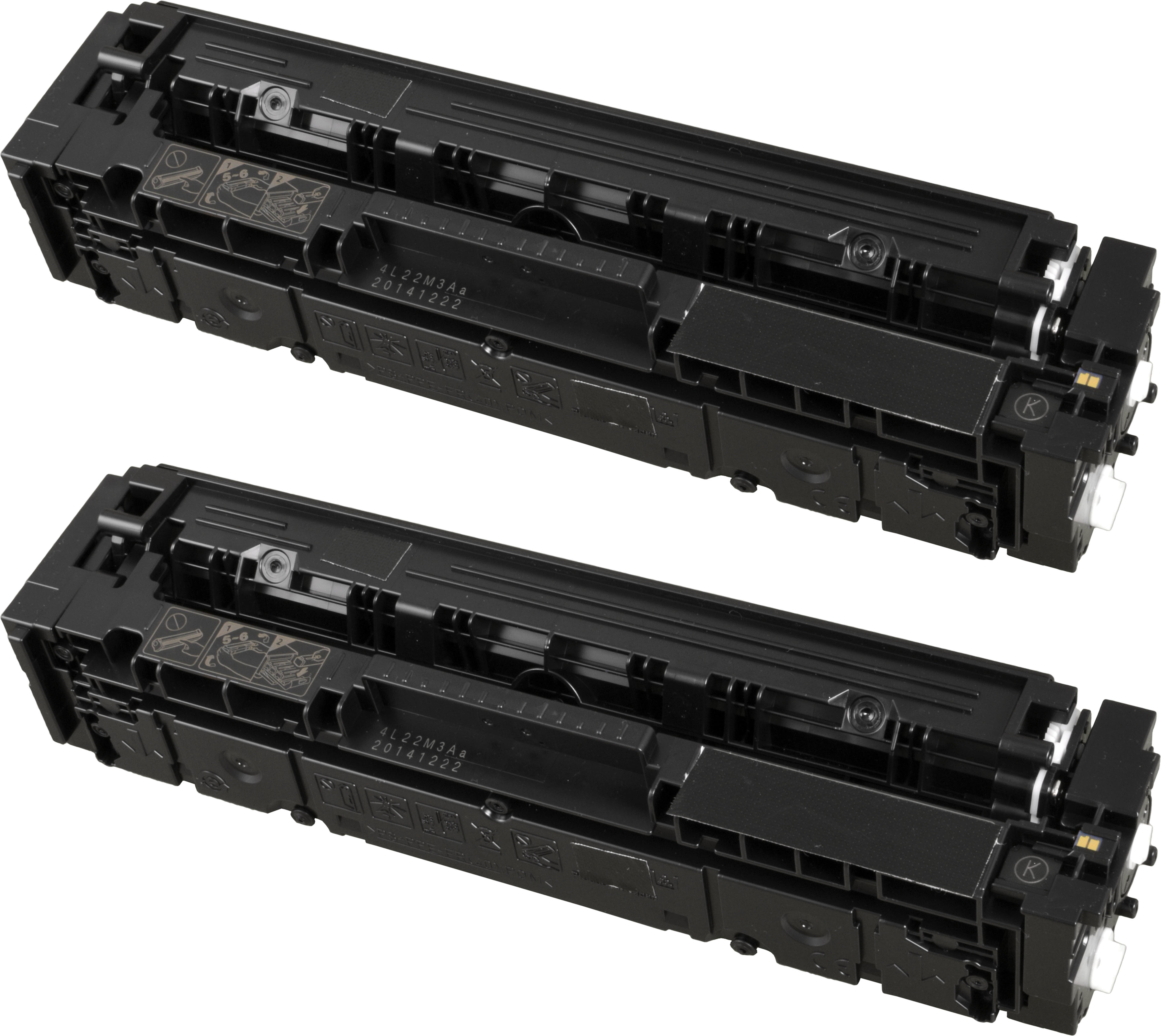 2 Ampertec Toner für HP CF400XD  201X  schwarz