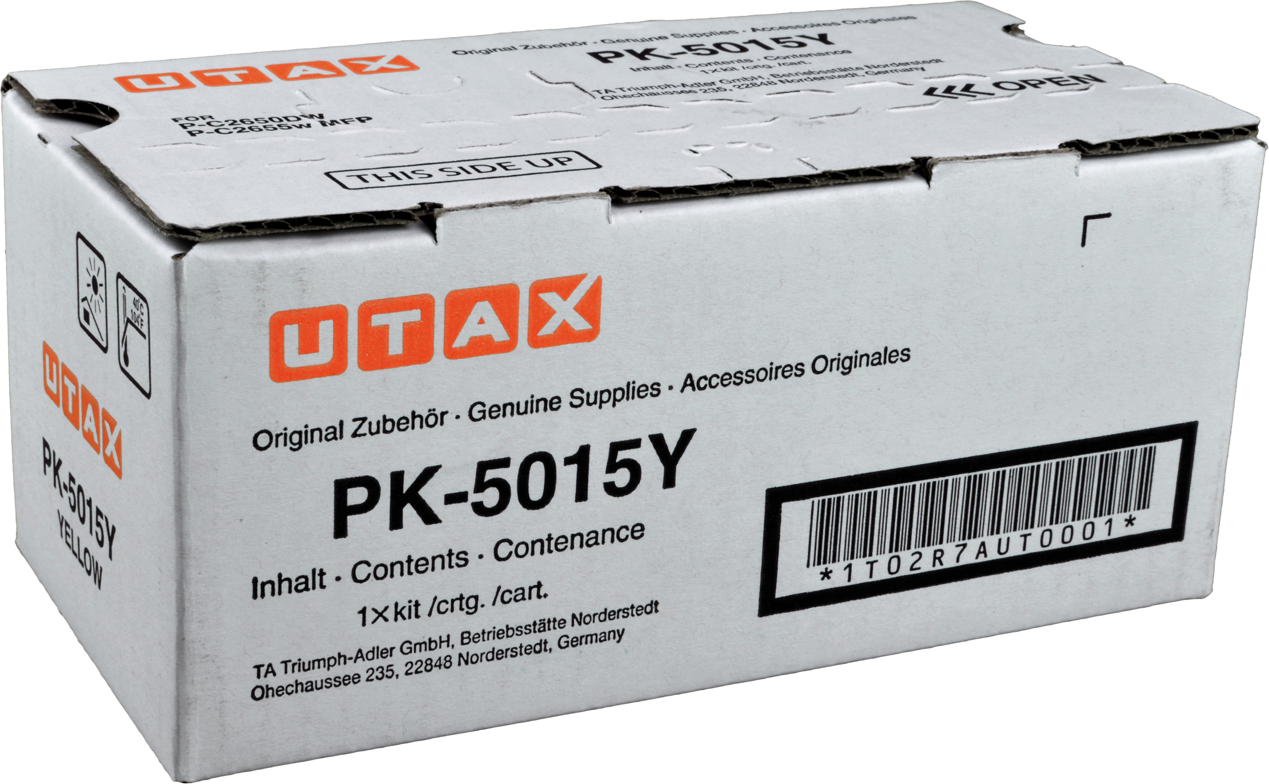 Utax Toner PK-5015Y  1T02R7AUT0  yellow