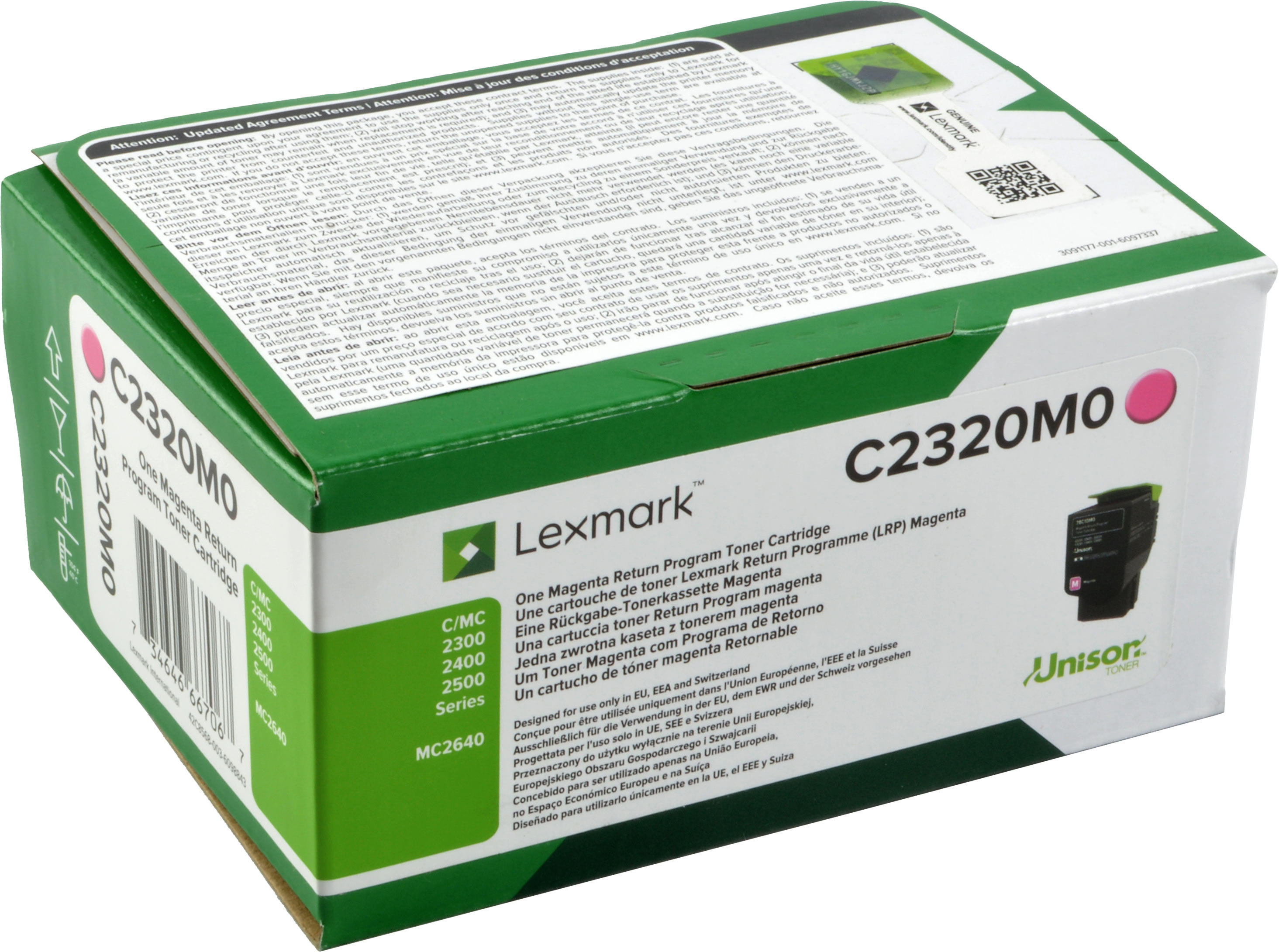 Lexmark Toner C2320M0  magenta
