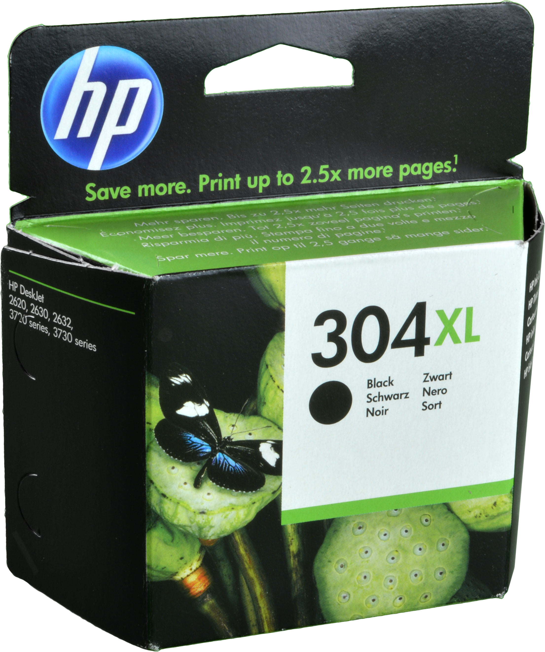 HP Tinte N9K08AE  304XL  schwarz