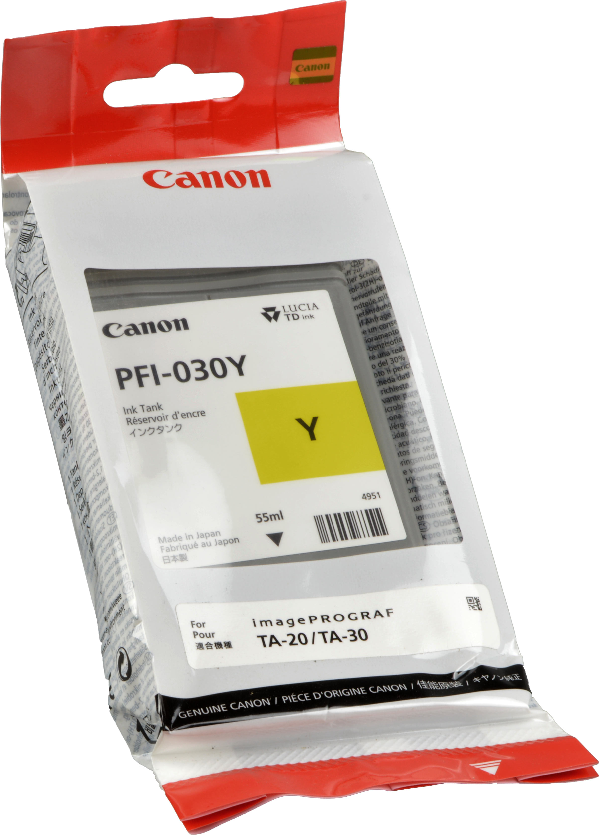 Canon Tinte 3492C001  PFI-030Y  yellow