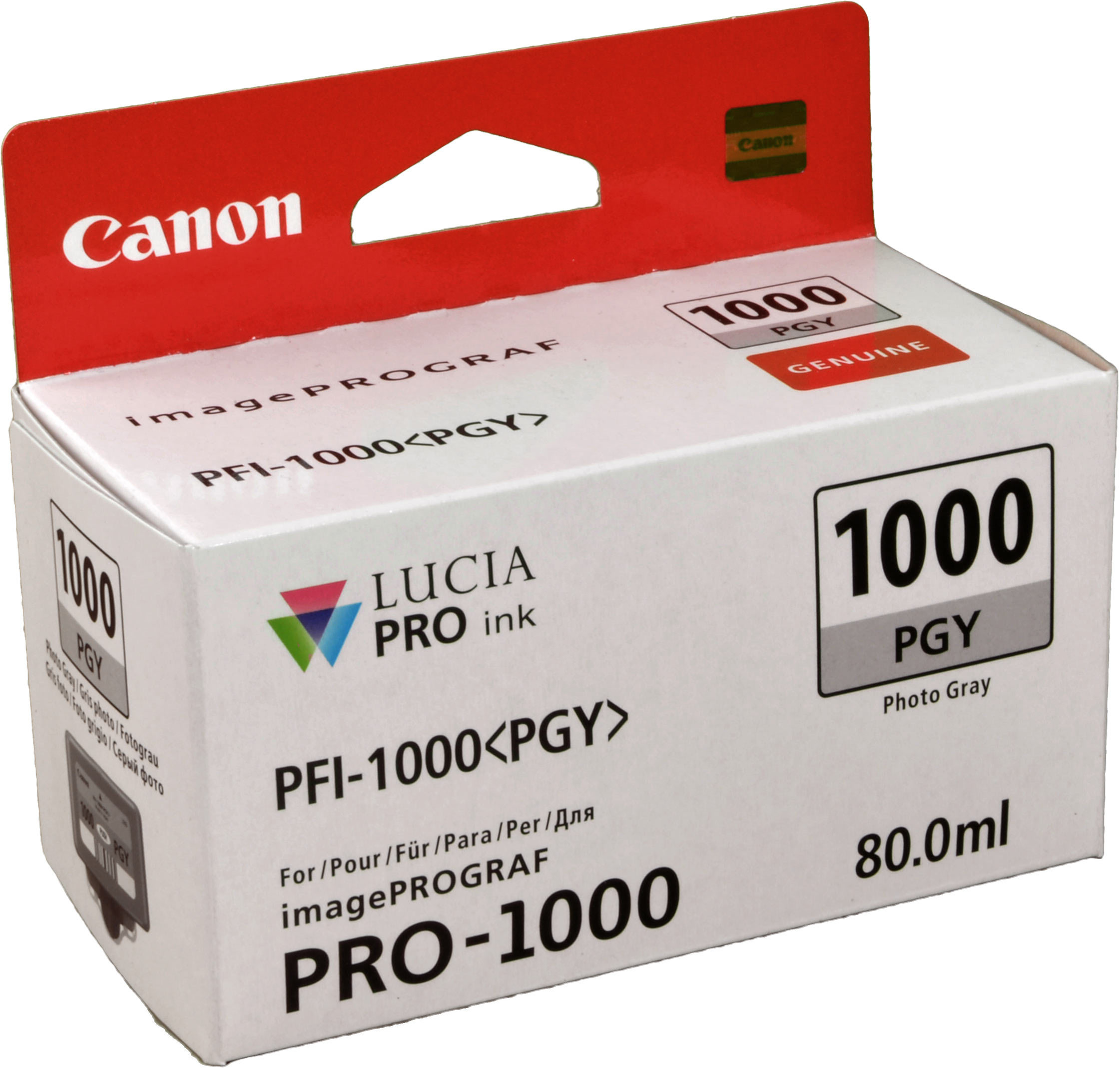 Canon Tinte 0553C001  PFI-1000PGY  photo grau