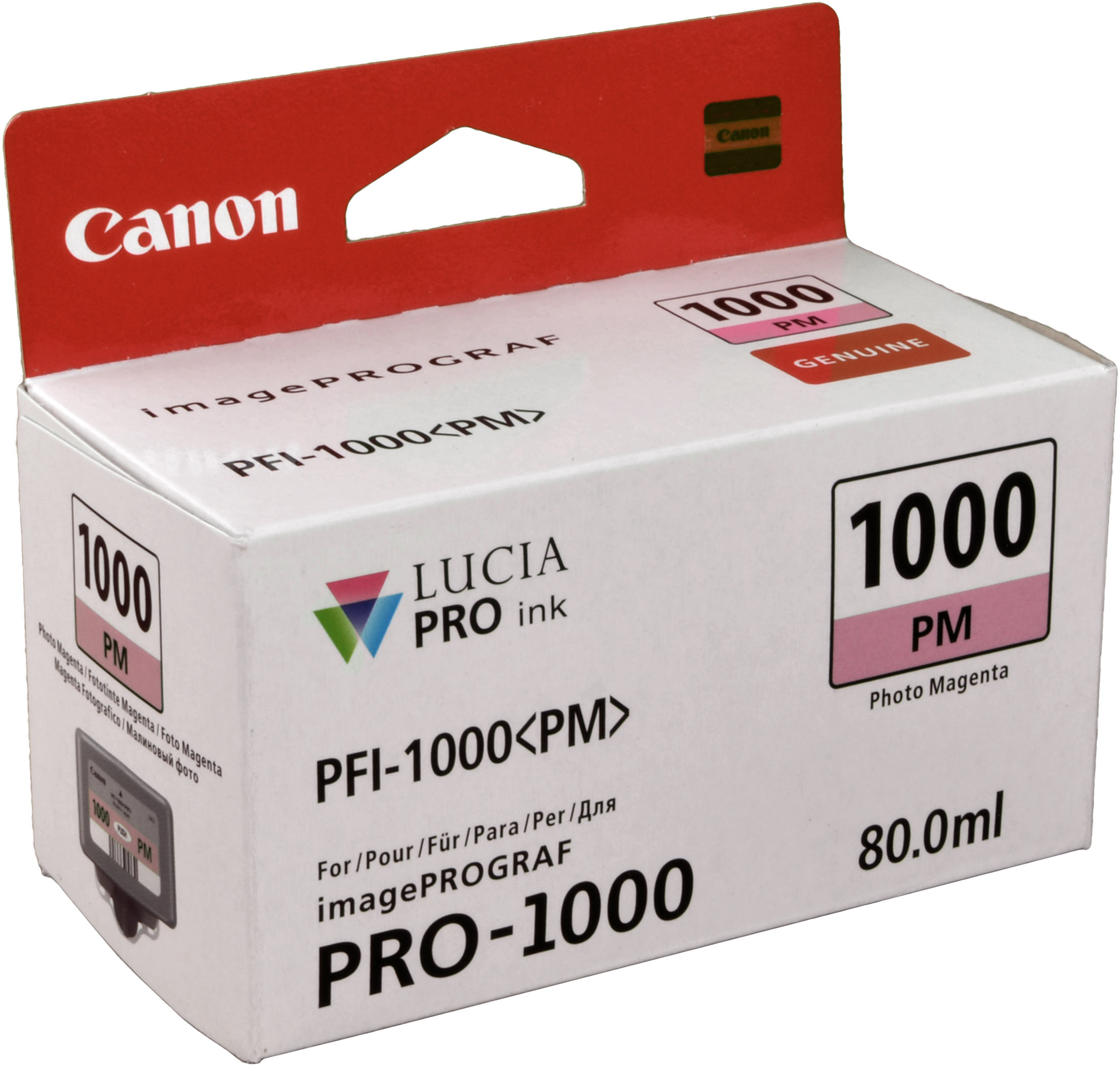 Canon Tinte 0551C001  PFI-1000PM  photo magenta