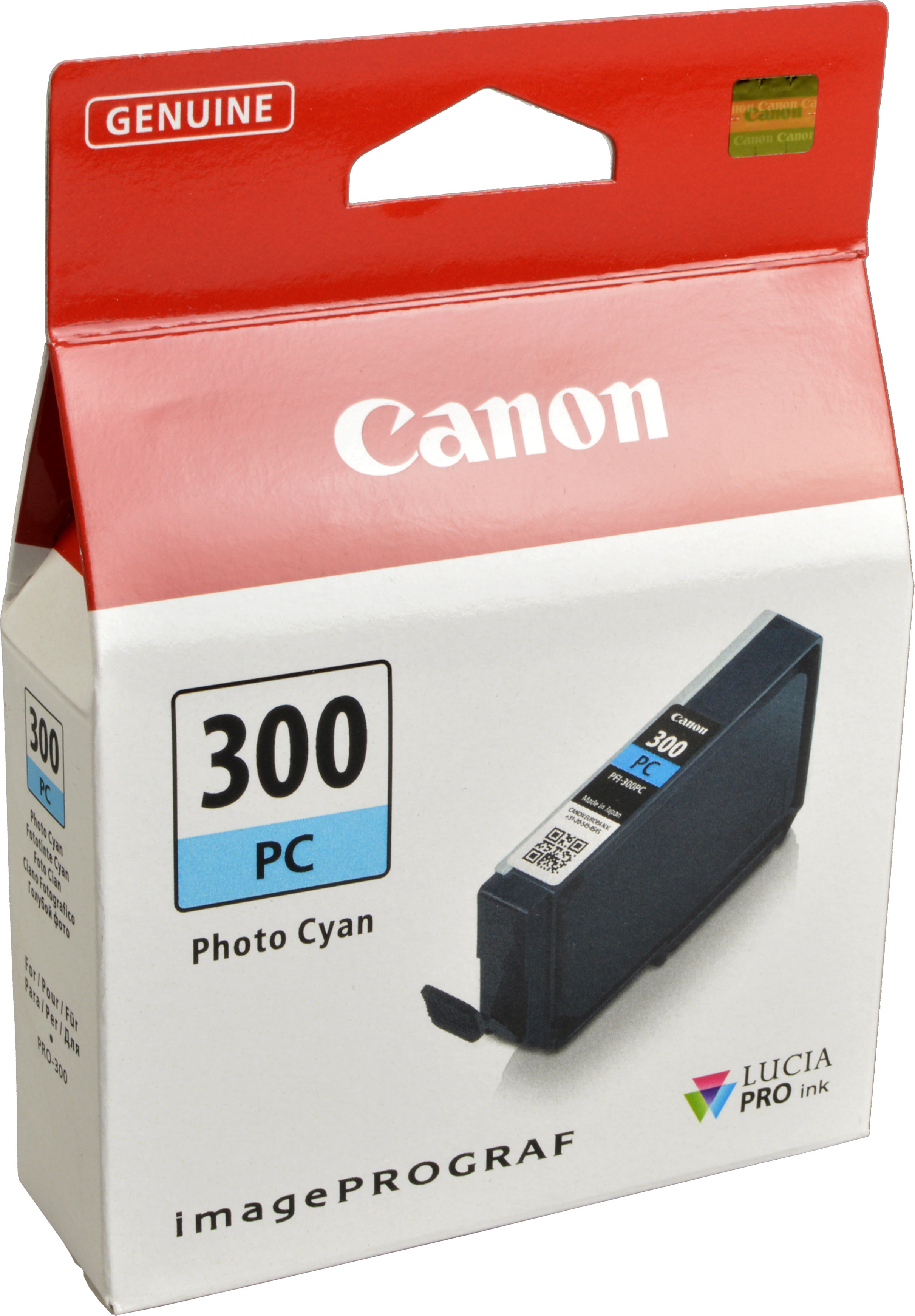 Canon Tinte 4197C001  PFI-300PC  photo cyan
