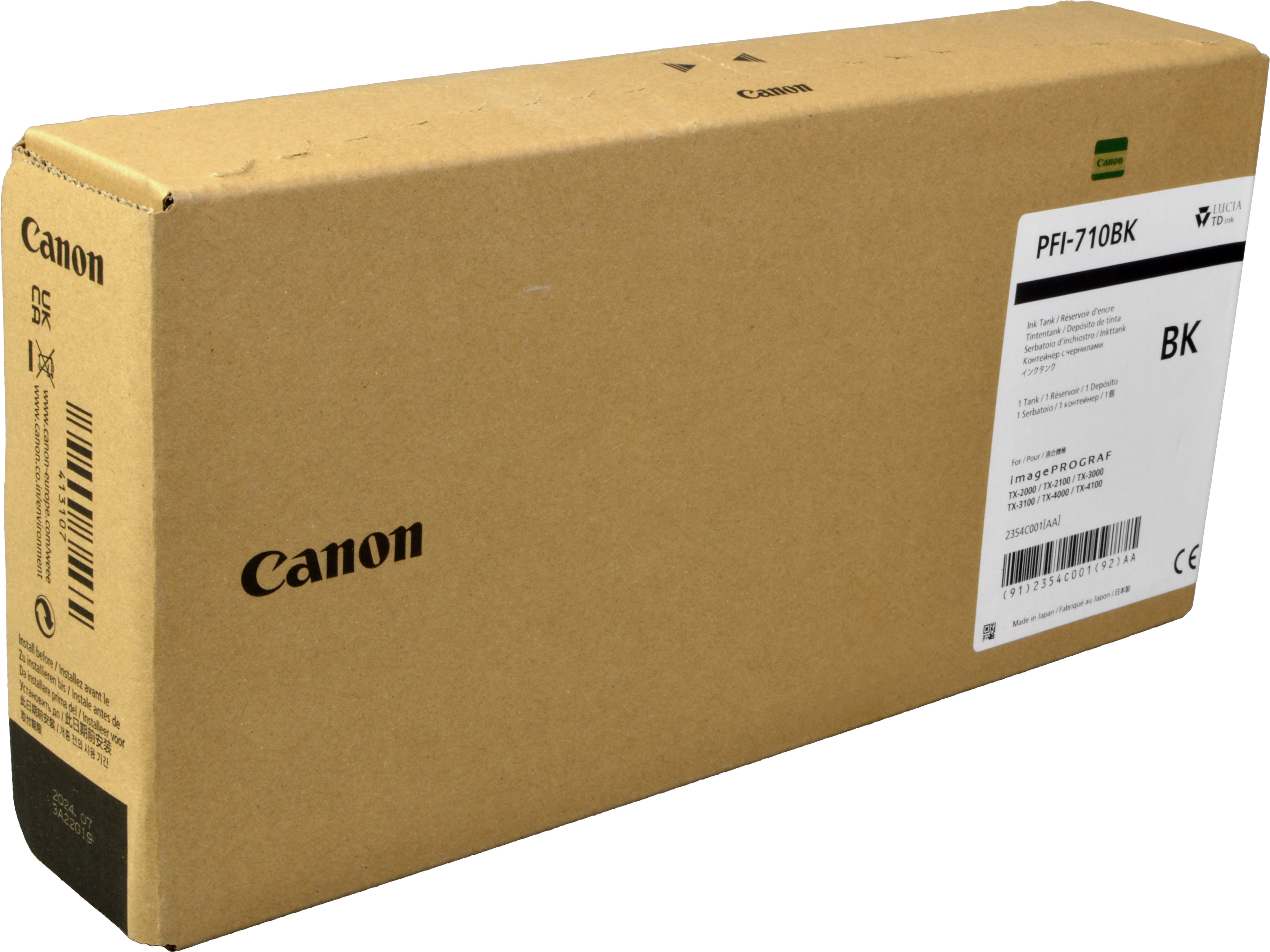 Canon Tinte 2354C001  PFI-710BK  schwarz