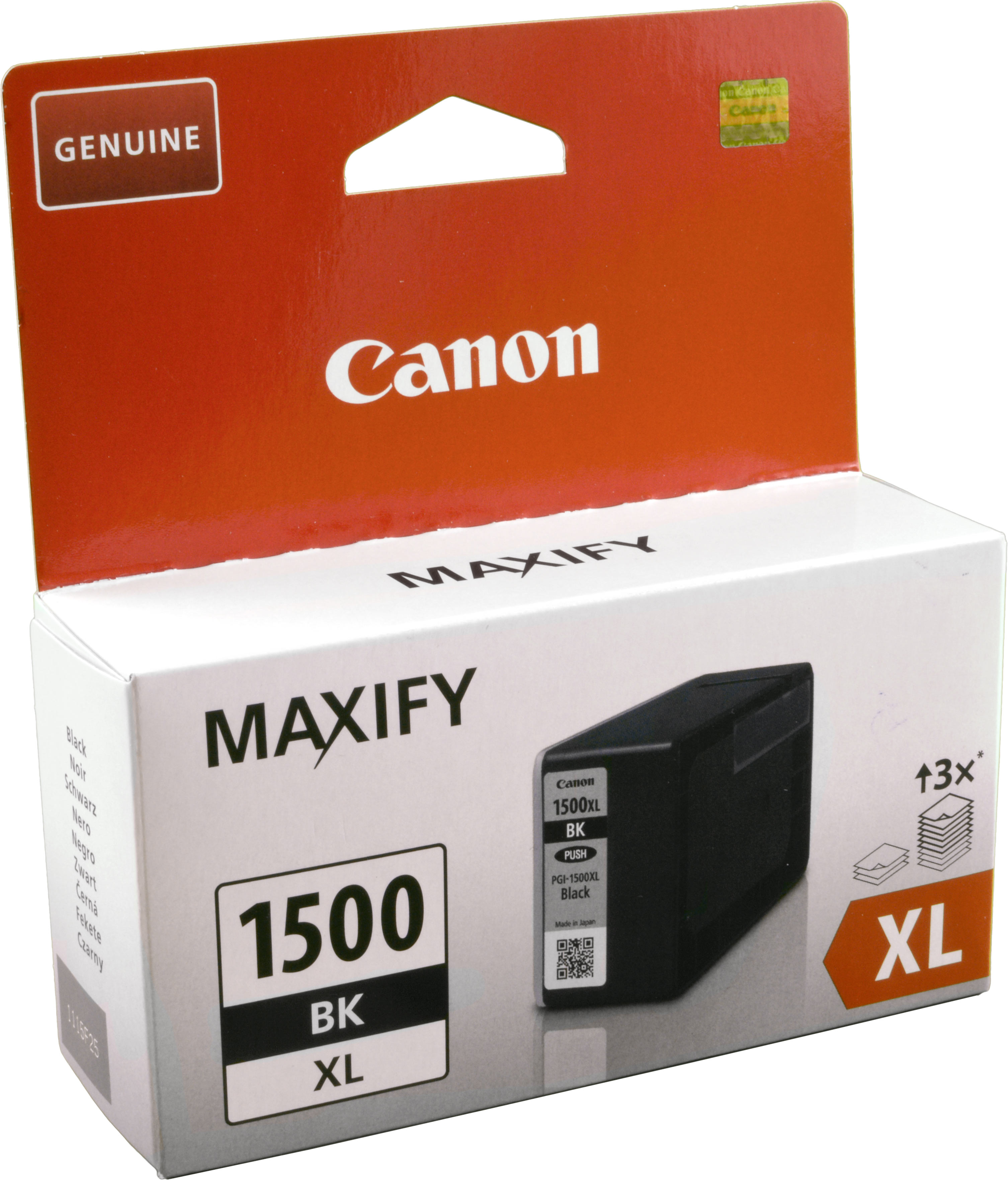 Canon Tinte 9182B001  PGI-1500XLBK  schwarz