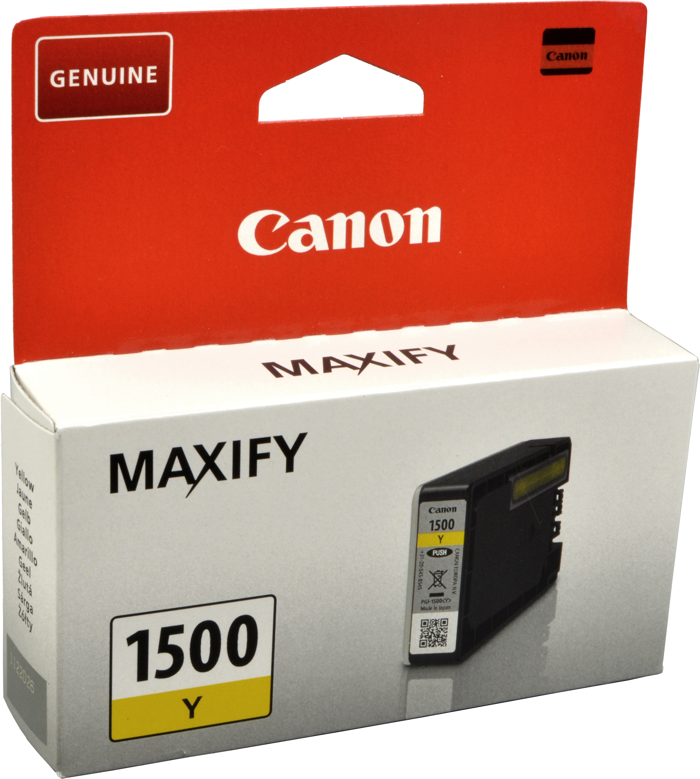 Canon Tinte 9231B001  PGI-1500Y  yellow