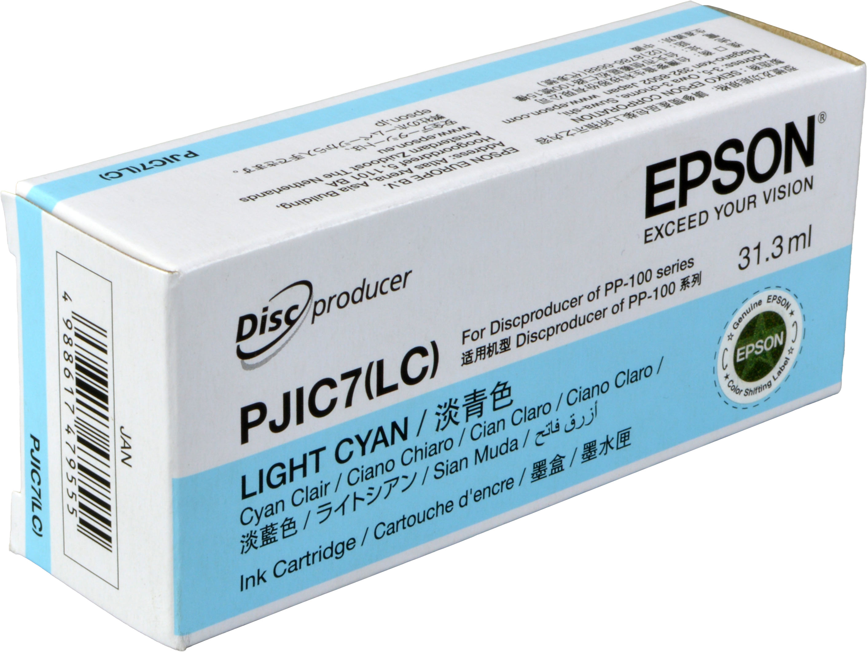 Epson Tinte C13S020689  PJIC7(LC)  light cyan