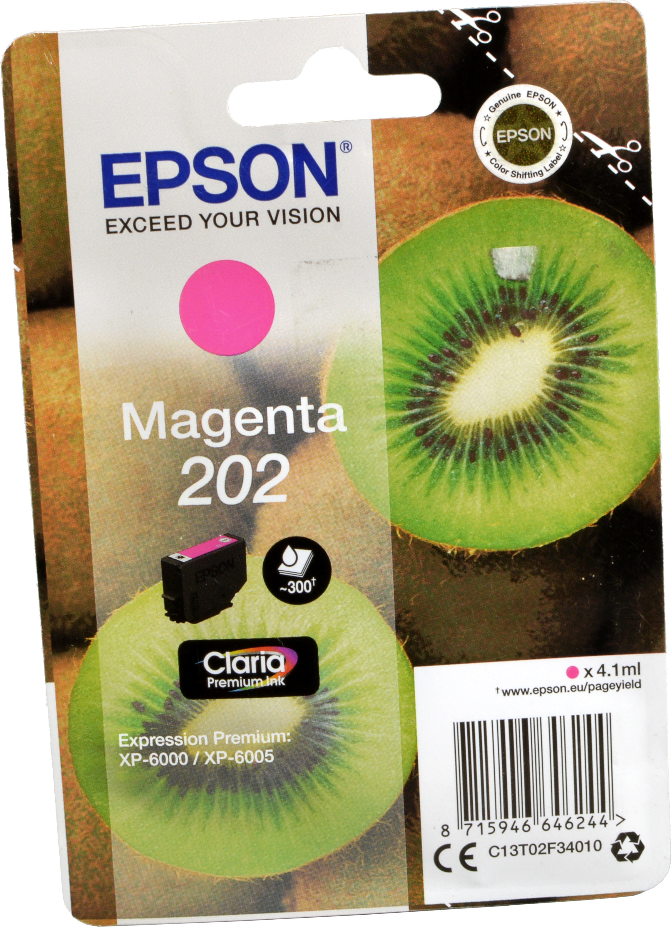 Epson Tinte C13T02F34010 magenta 202